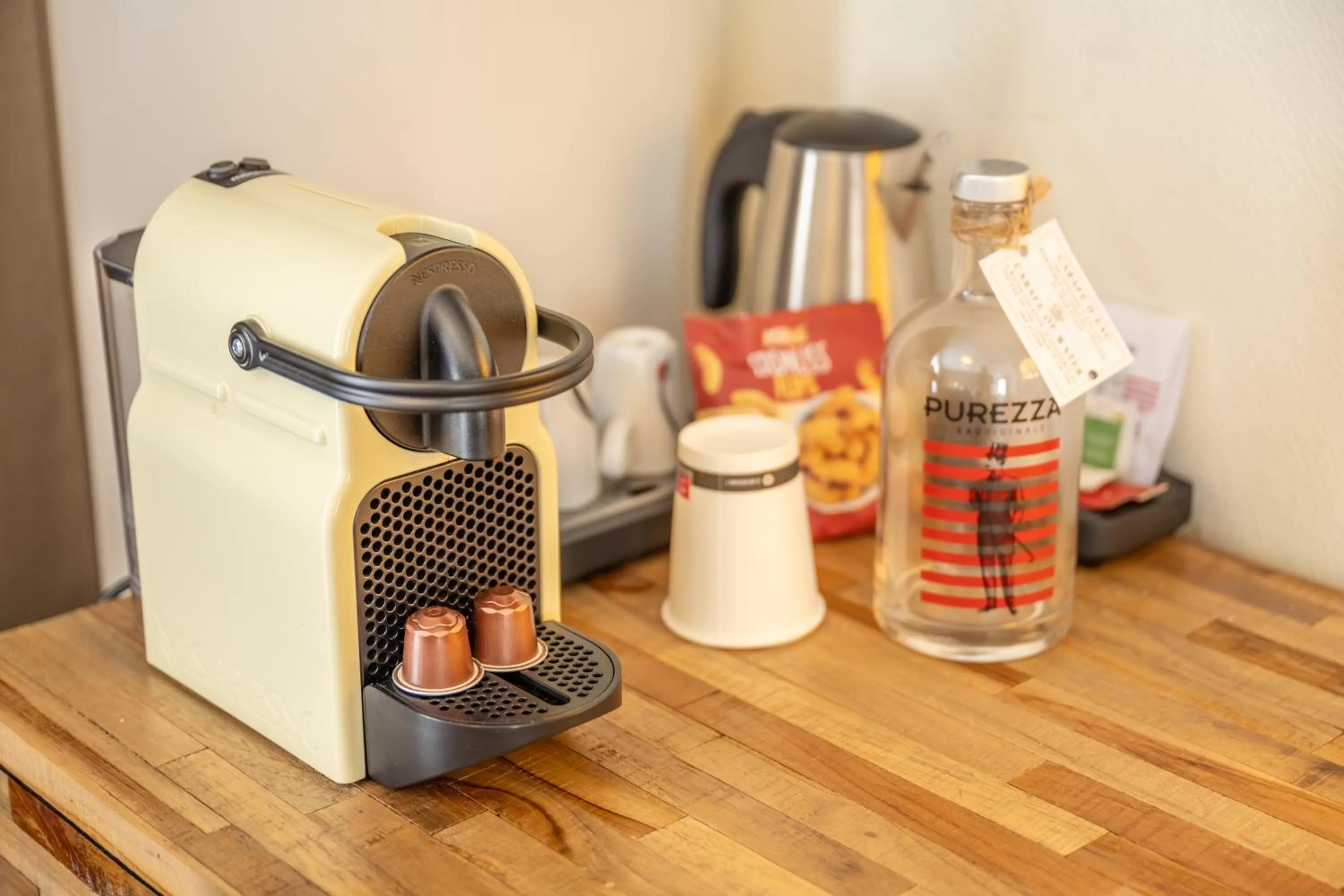 Coffee/tea facilities in Le Lodge Brit Hotel Strasbourg Zenith