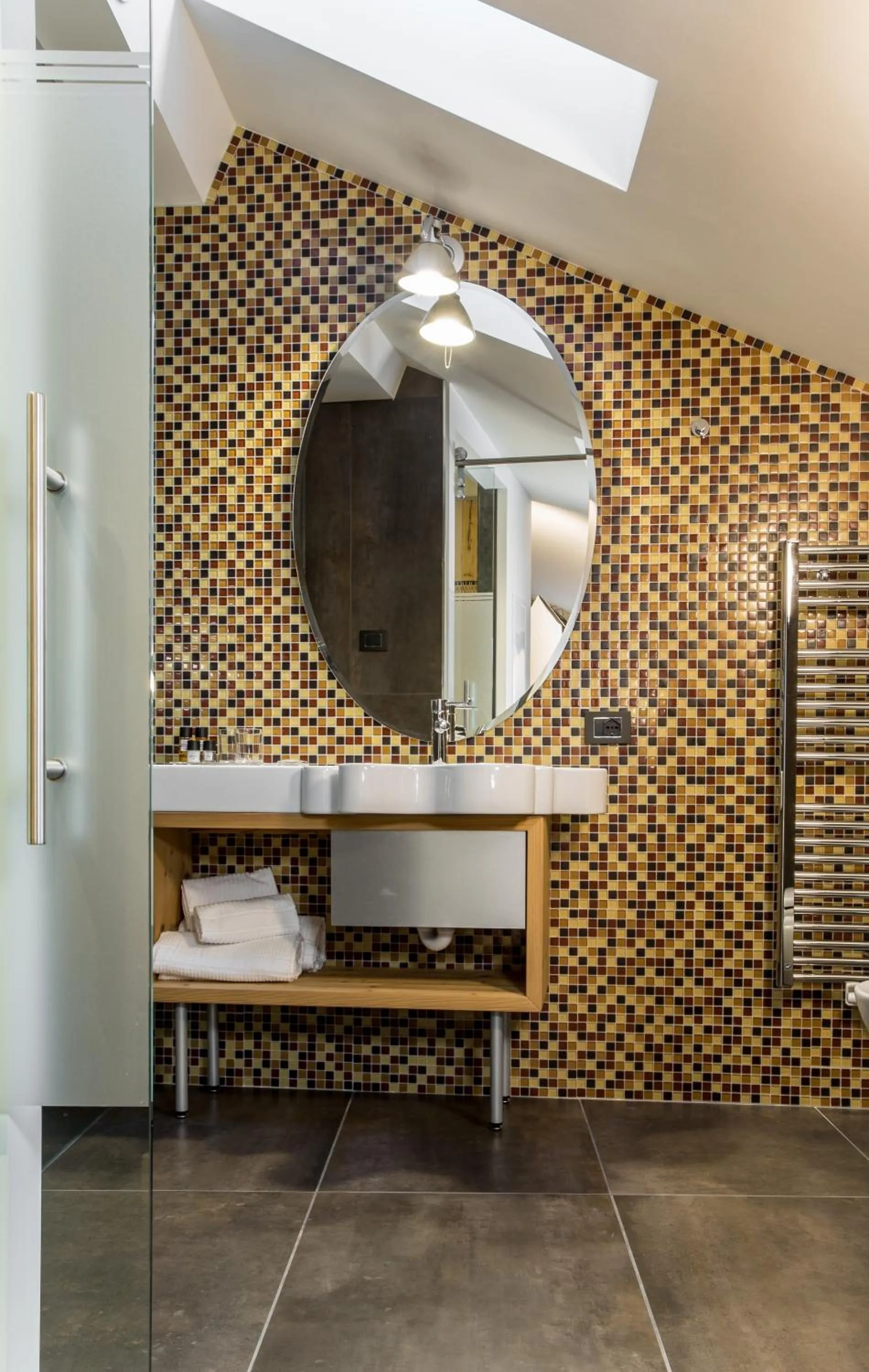 Bathroom in Hotel Orso Grigio