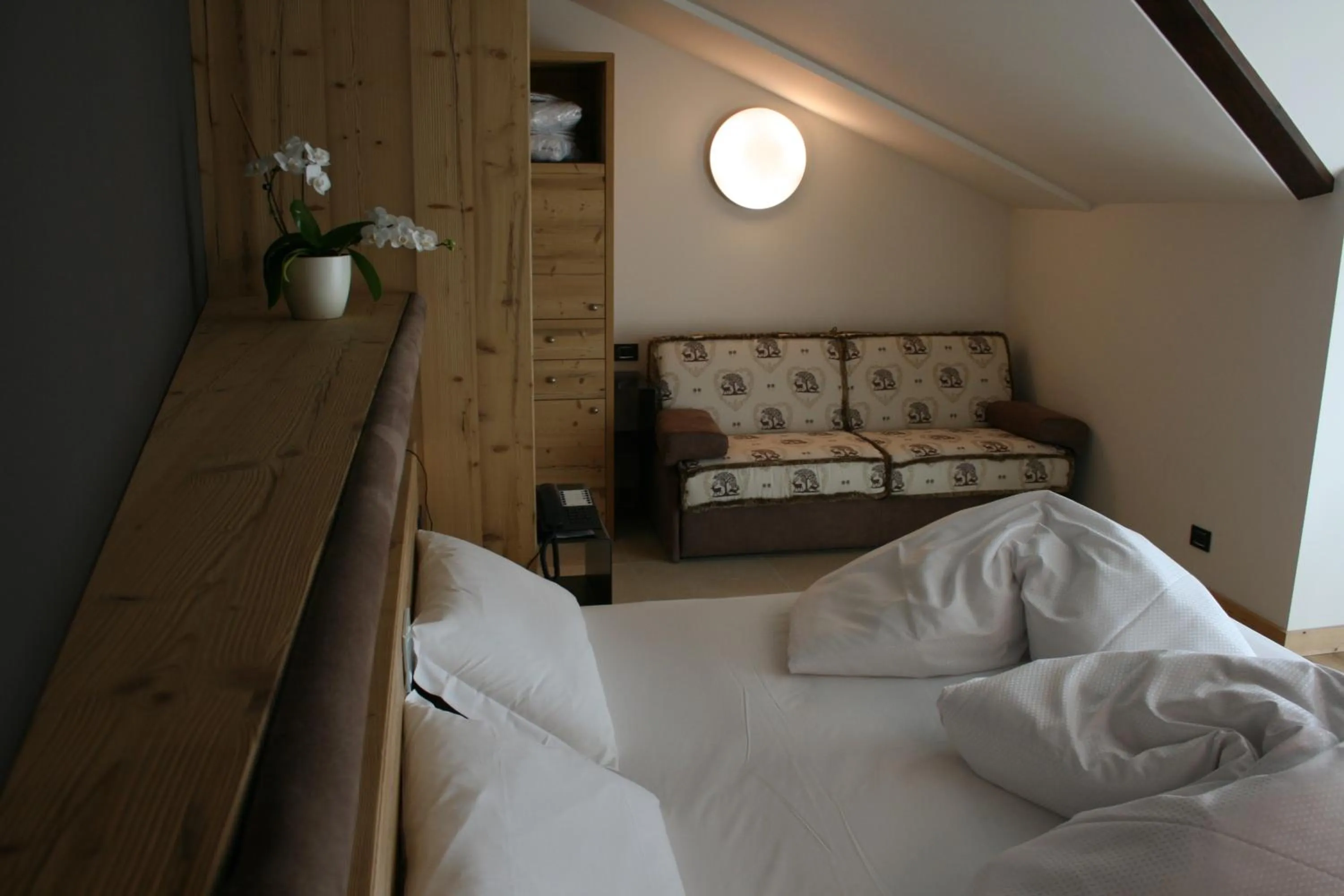 Photo of the whole room, Bed in Hotel Orso Grigio