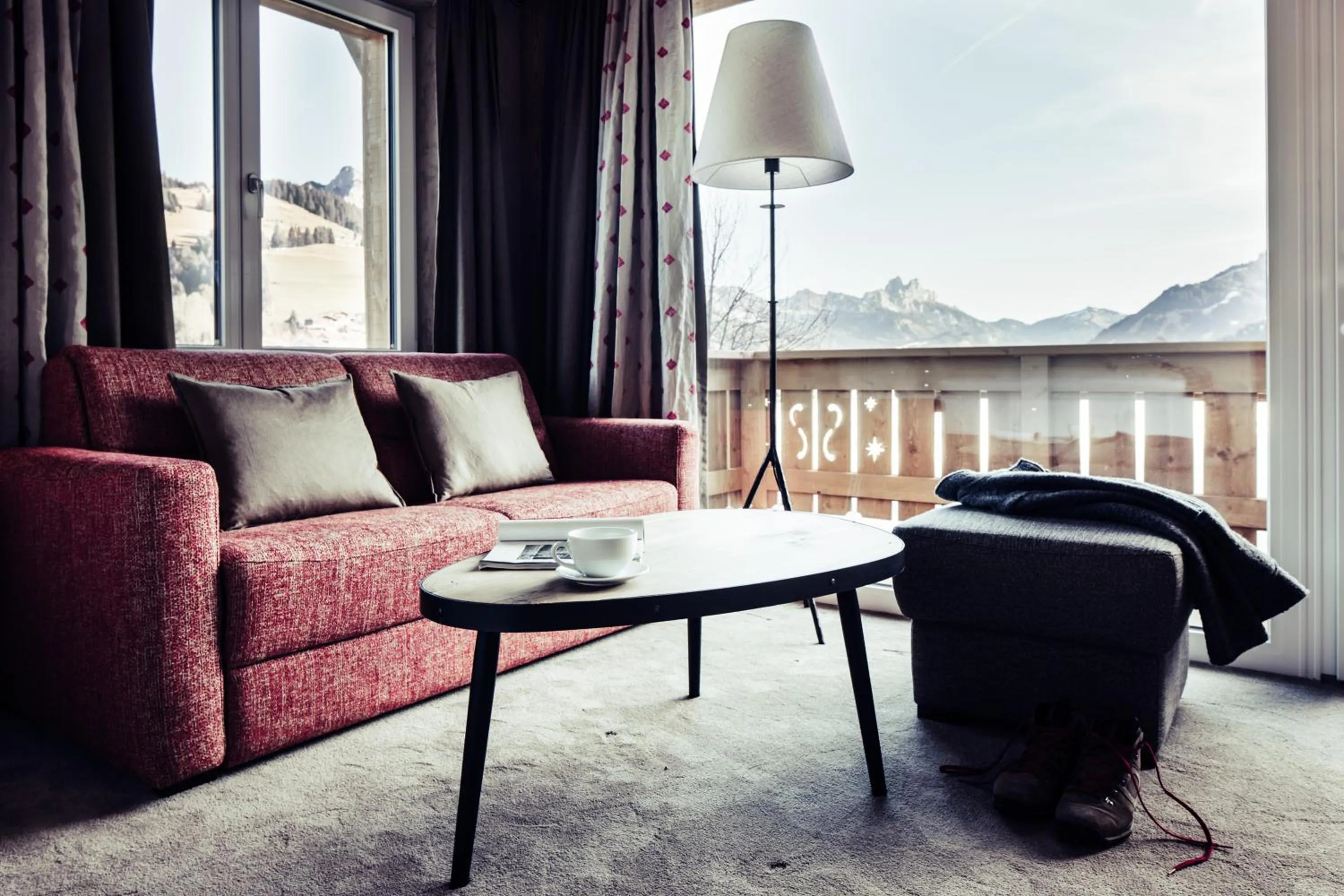 Decorative detail in Biohotel Bergzeit