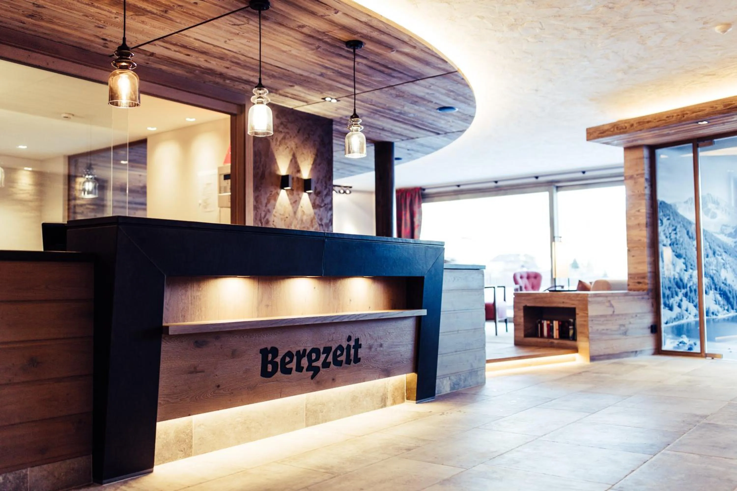 Decorative detail in Biohotel Bergzeit