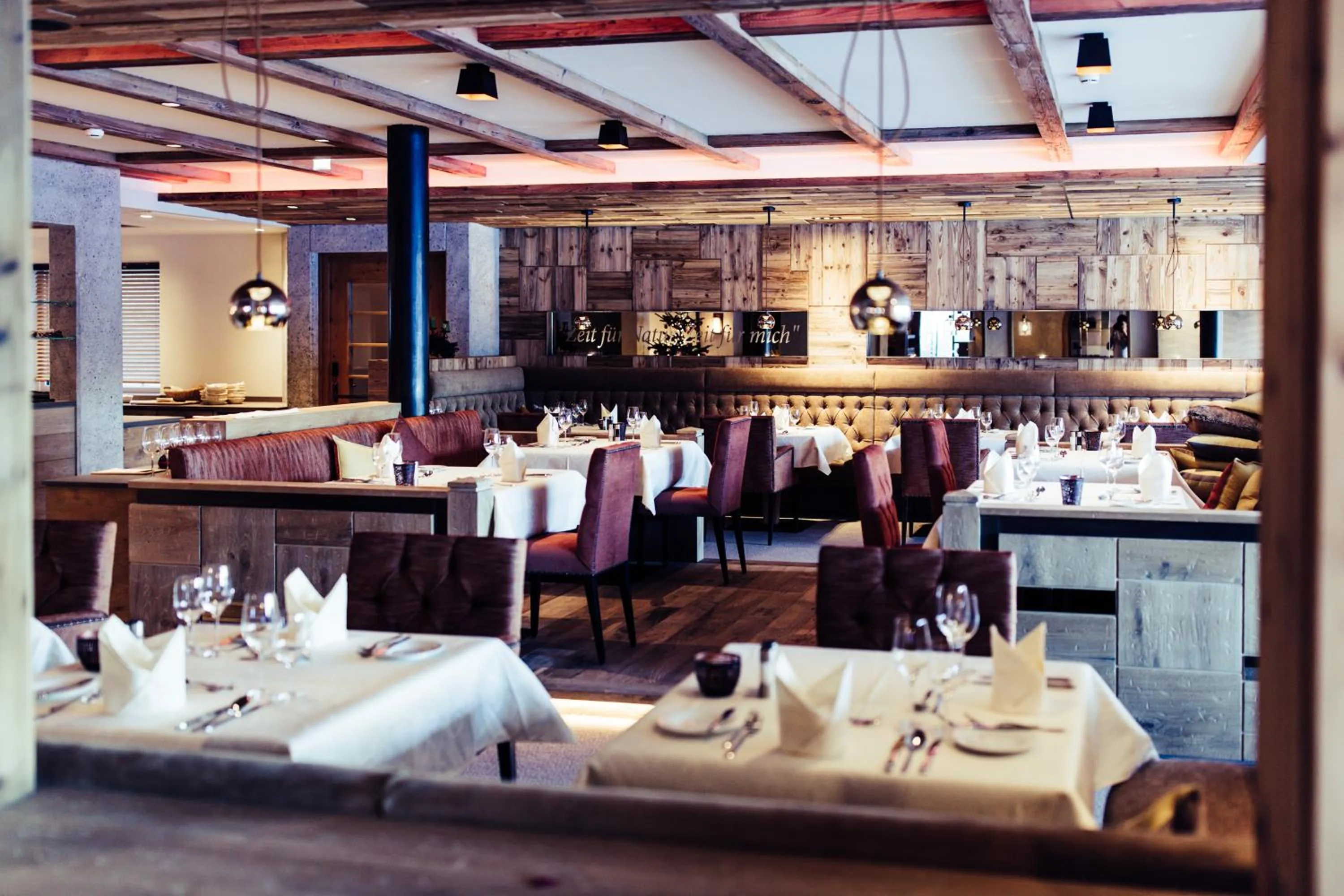 Restaurant/places to eat in Biohotel Bergzeit