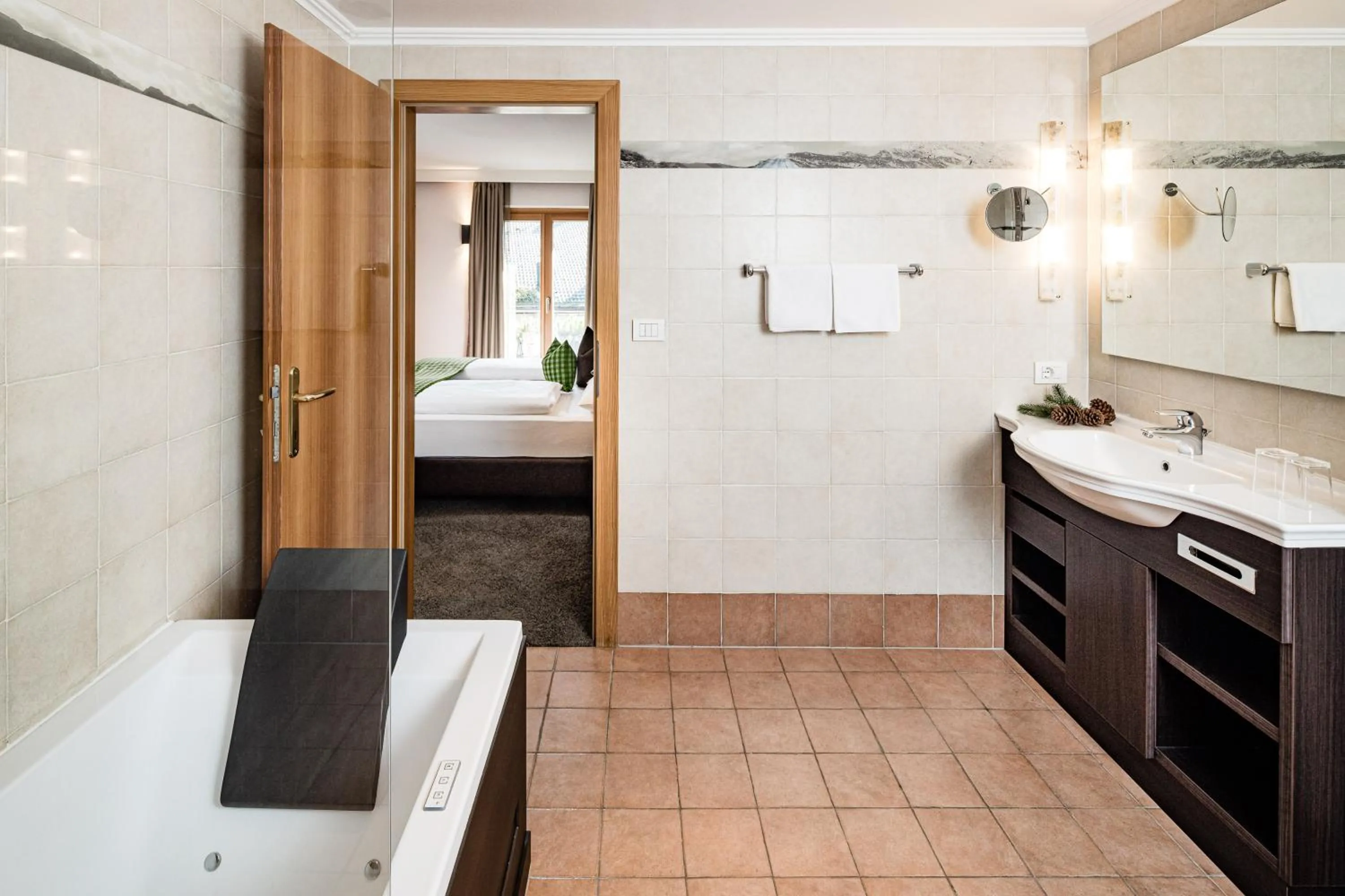 Bathroom in Boutique & Fashion Hotel Maciaconi - Gardenahotels