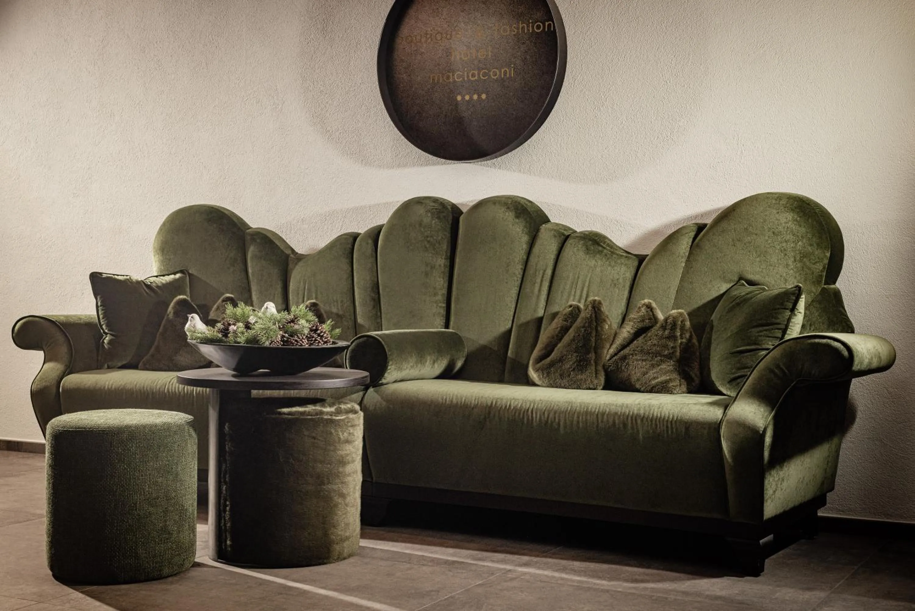 Living room in Boutique & Fashion Hotel Maciaconi - Gardenahotels