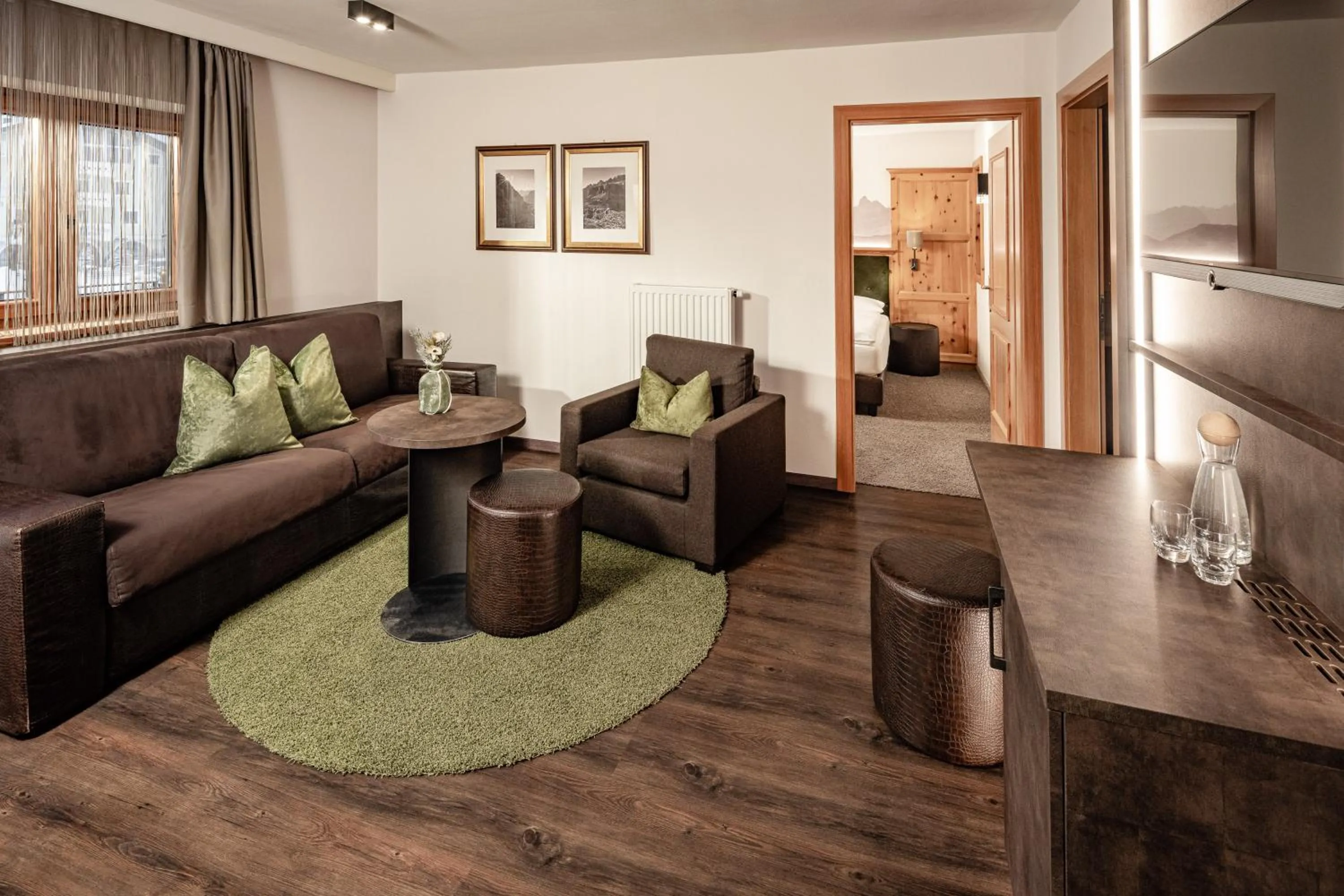 Living room in Boutique & Fashion Hotel Maciaconi - Gardenahotels