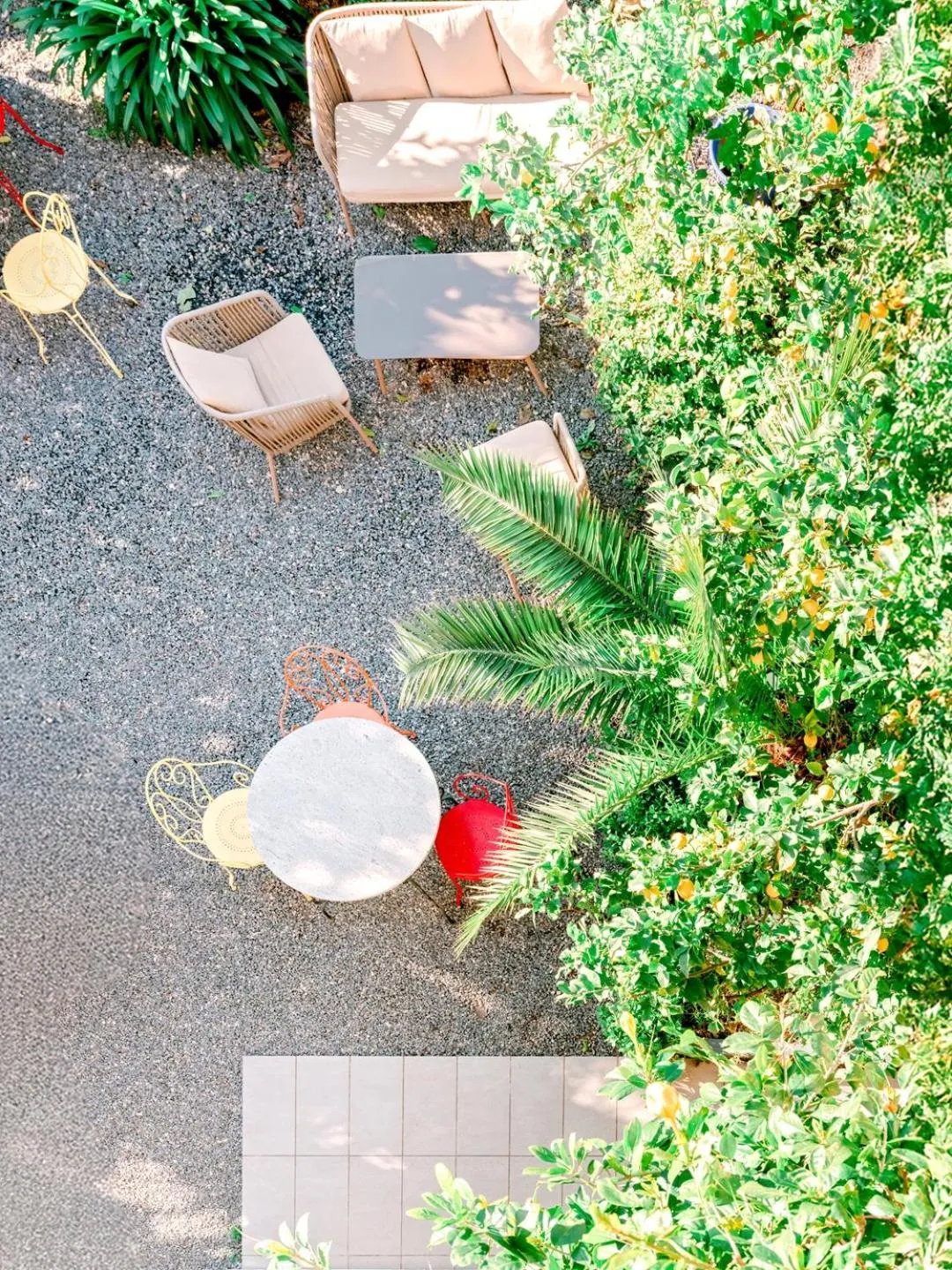 Garden view in Hotel Lemon