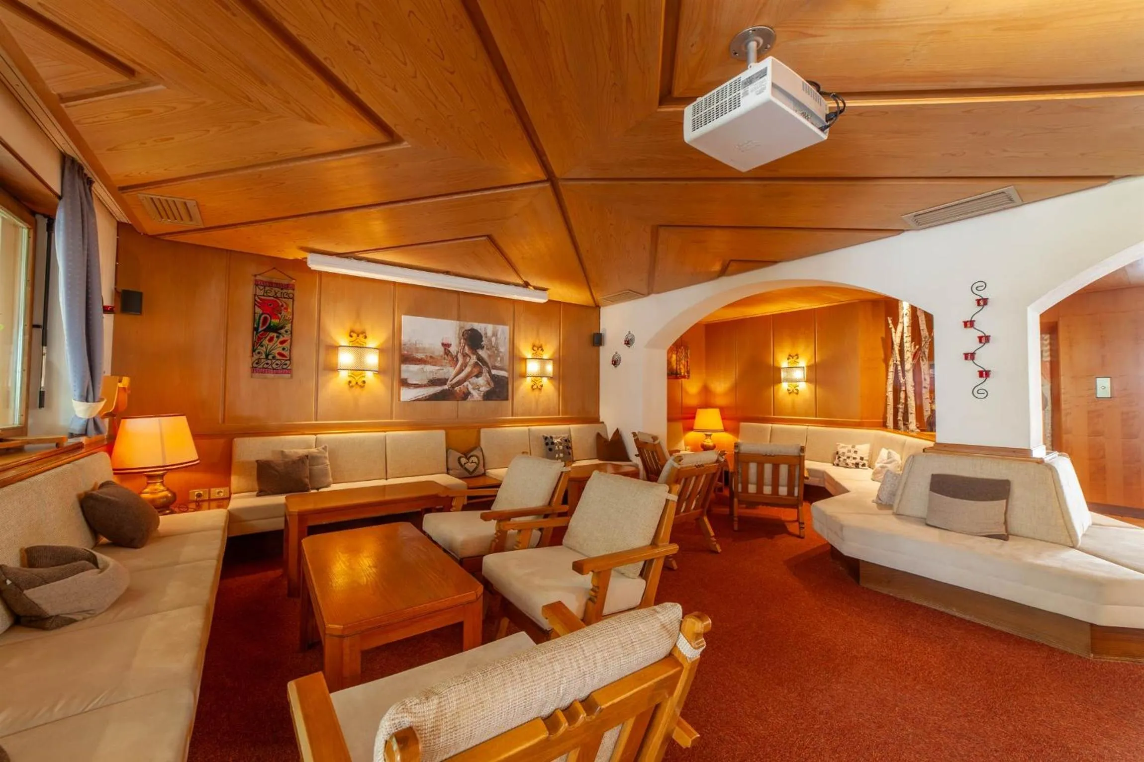 Communal lounge/ TV room in Hotel St. Pankraz