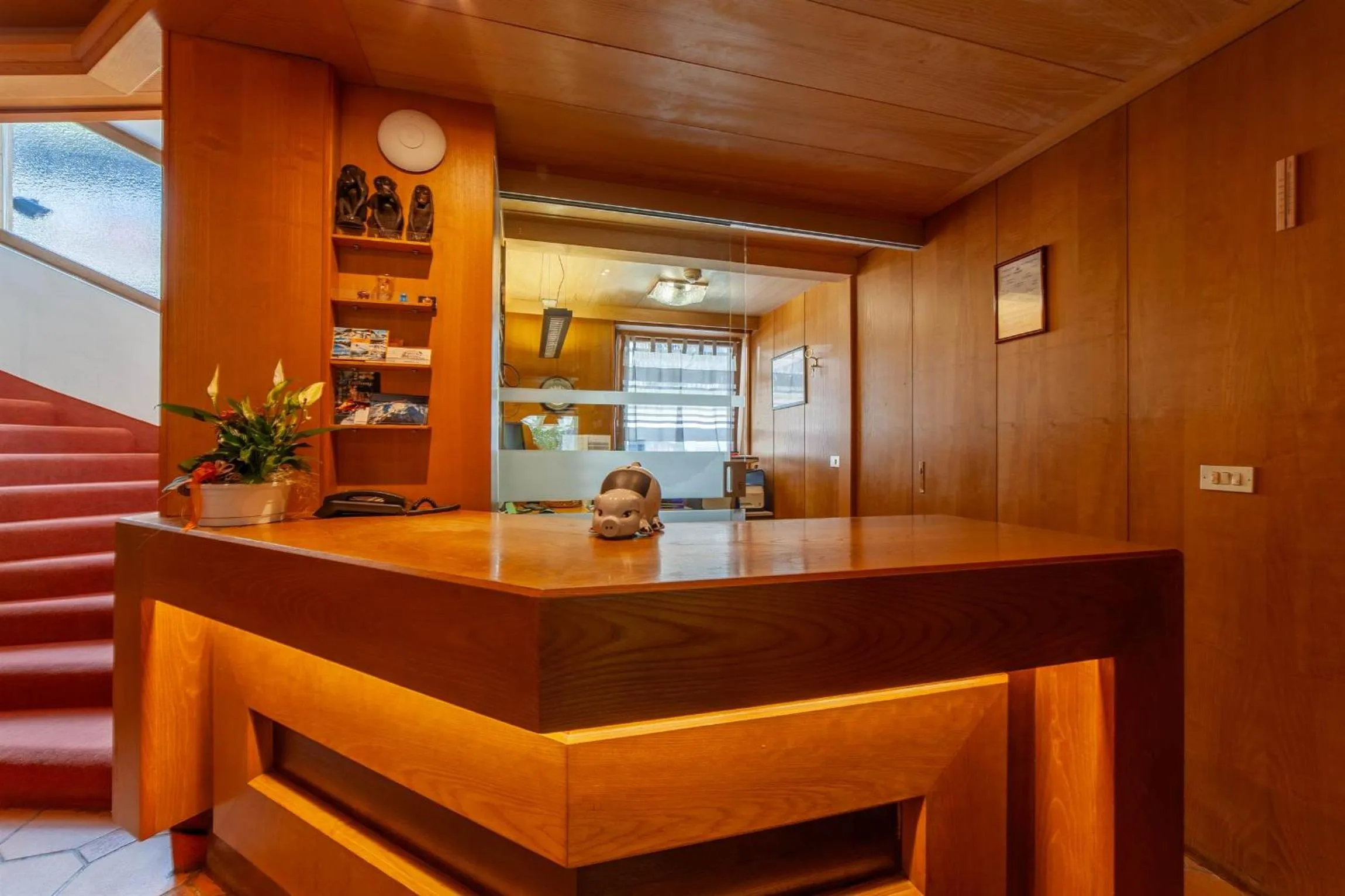 Lobby or reception in Hotel St. Pankraz