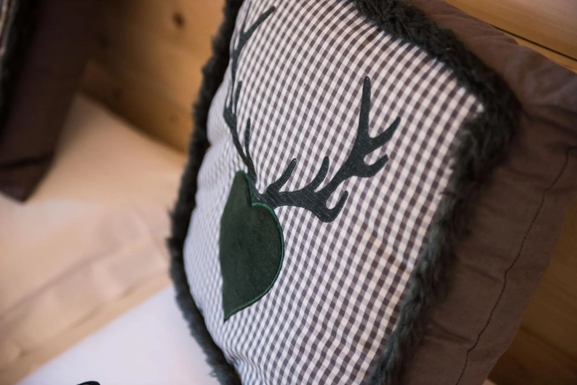 Decorative detail, Bed in Tevini Dolomites Charming Hotel