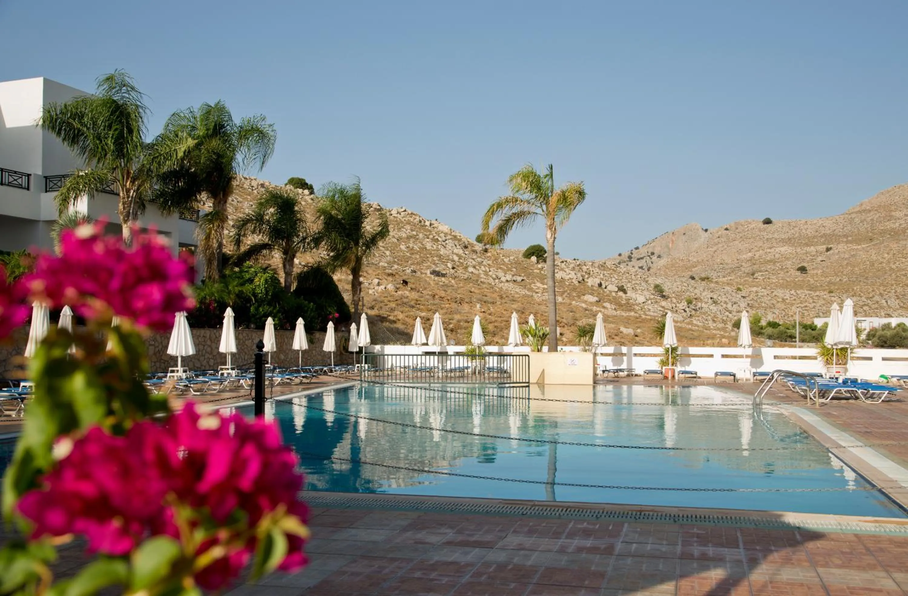 Swimming pool in Lambis Studios & Apartments