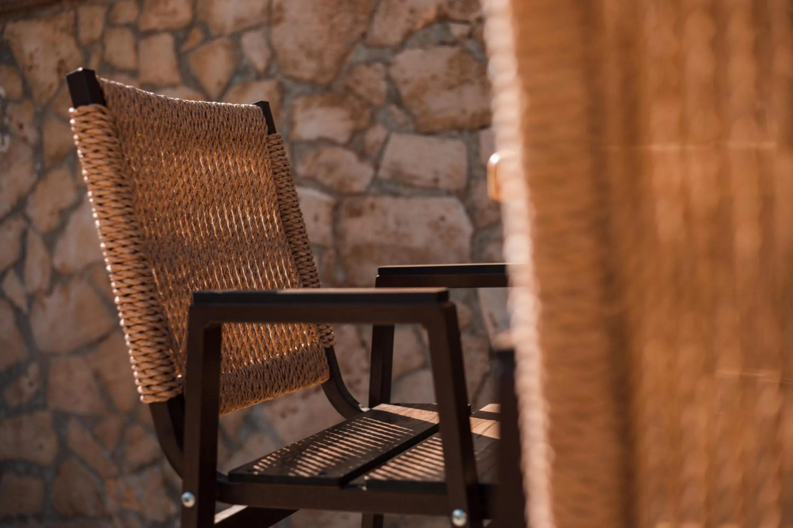 Seating area in Lambis Studios & Apartments