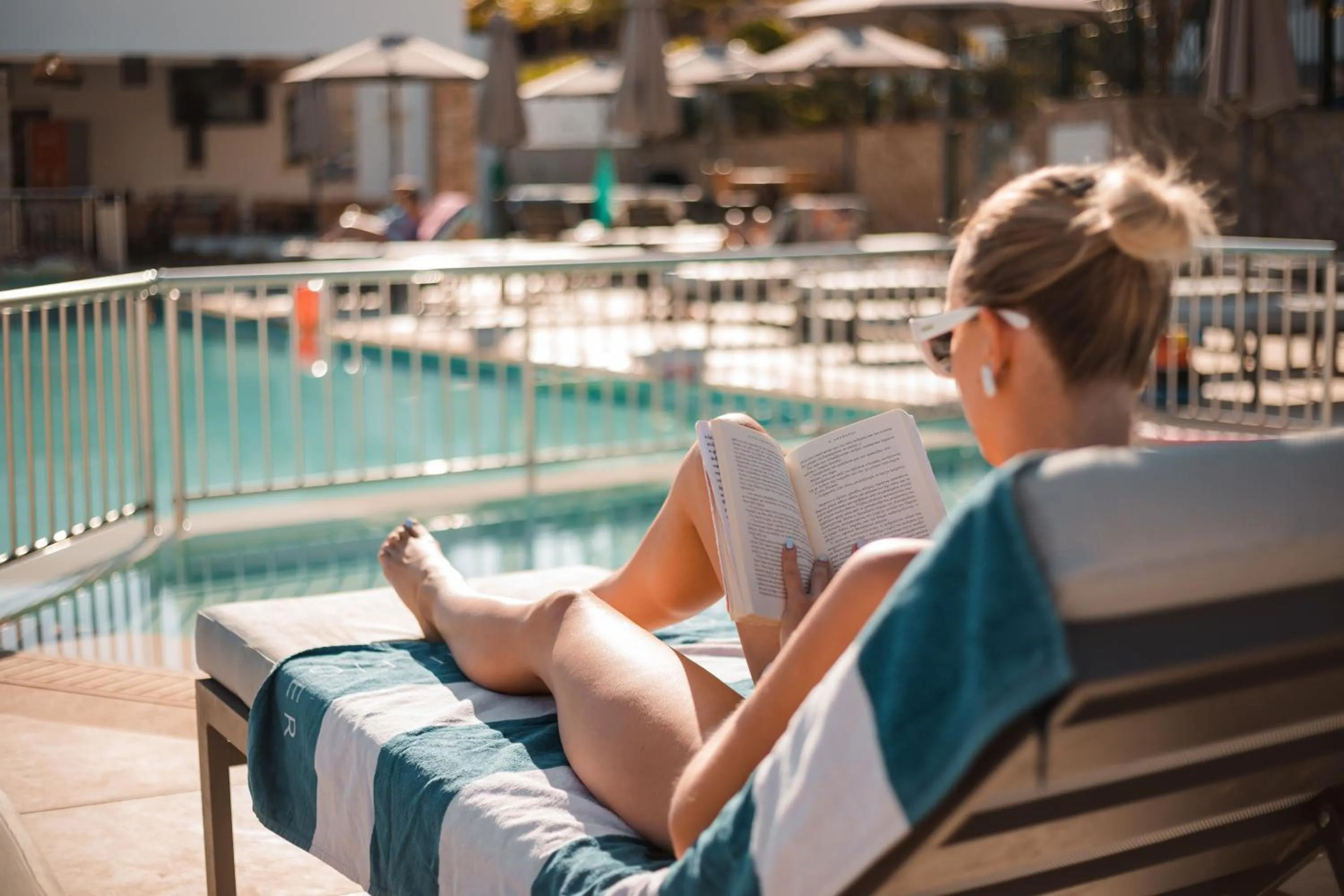 Swimming pool in Lambis Studios & Apartments