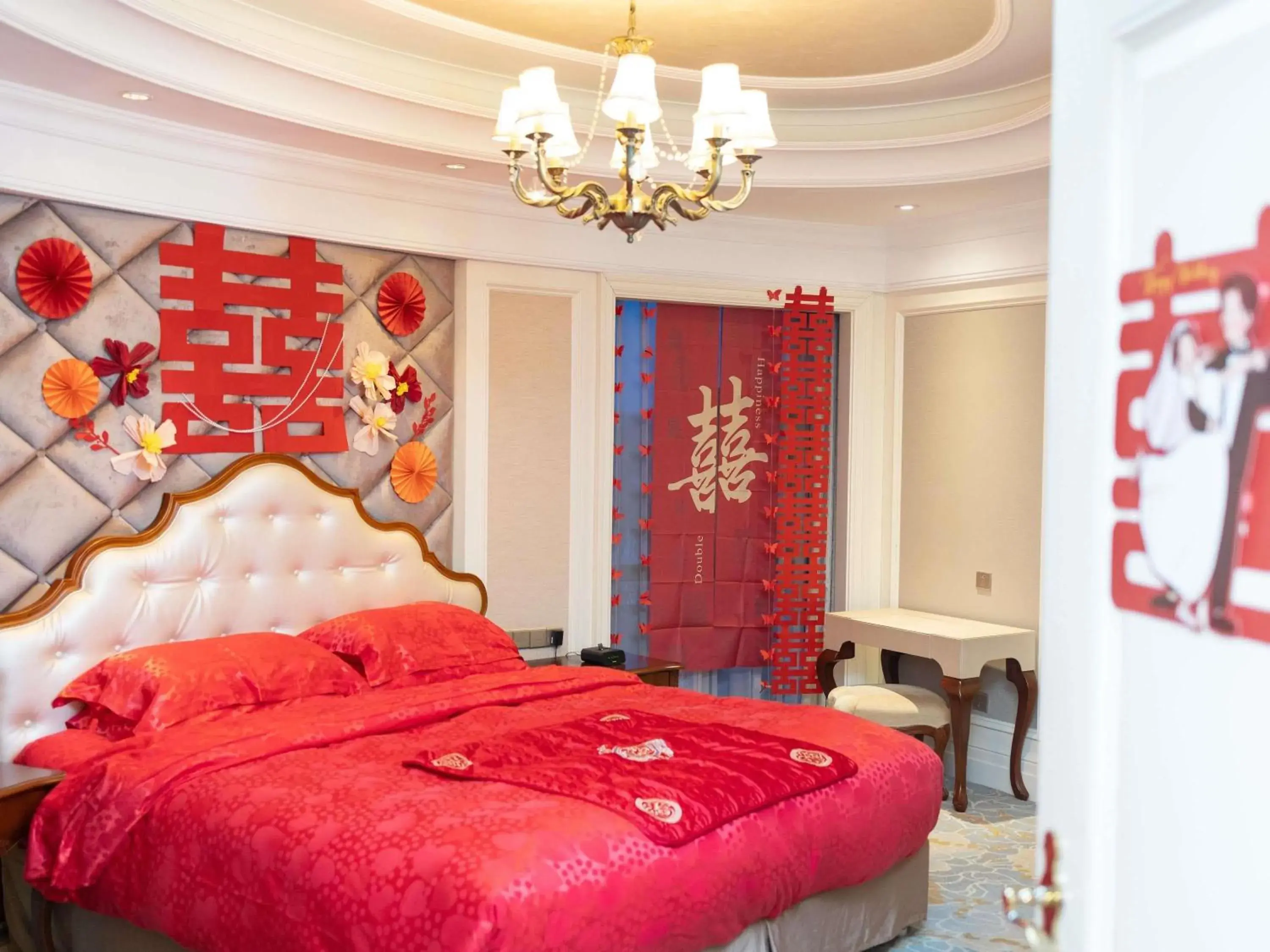 wedding, Bed in Pullman Tangshan wedding, Bed in Pullman Tangshan