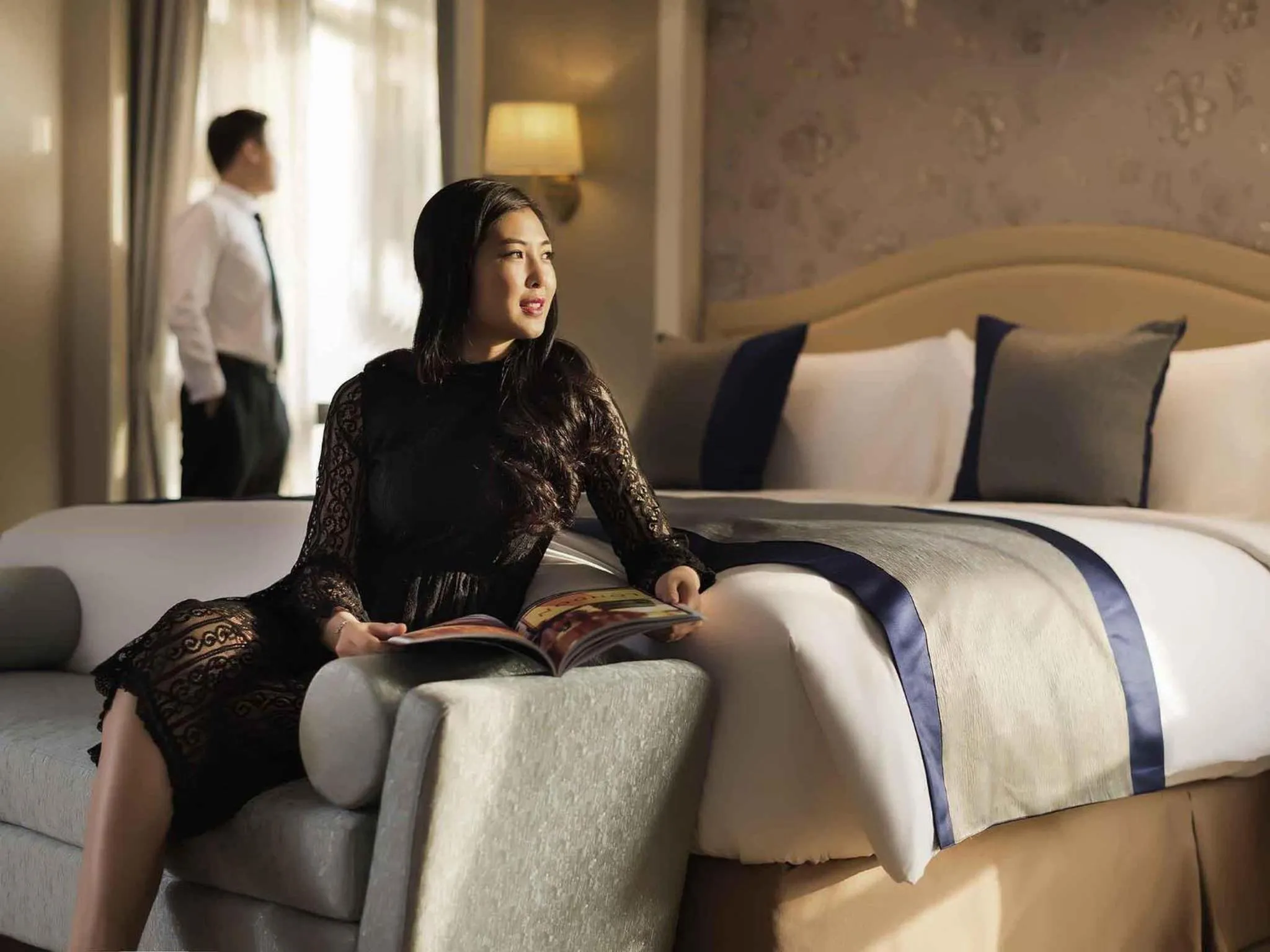 Bedroom, Bed in Pullman Tangshan