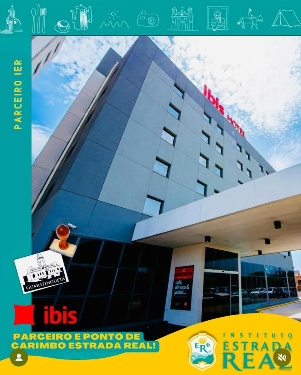 Property building in Ibis Guaratingueta Aparecida - Circuito da Fé