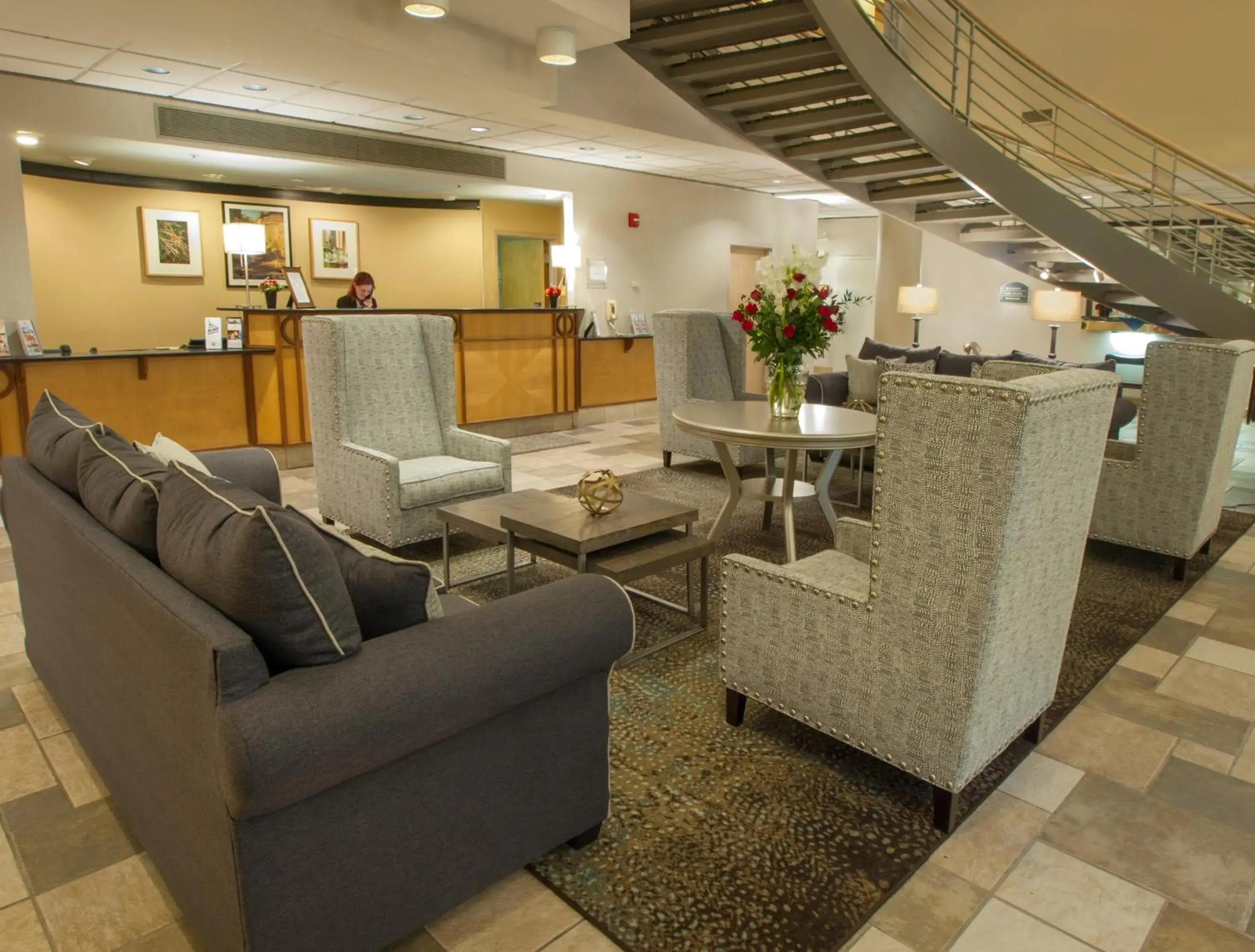 Lobby or reception in Hotel Ithaca Lobby or reception in Hotel Ithaca