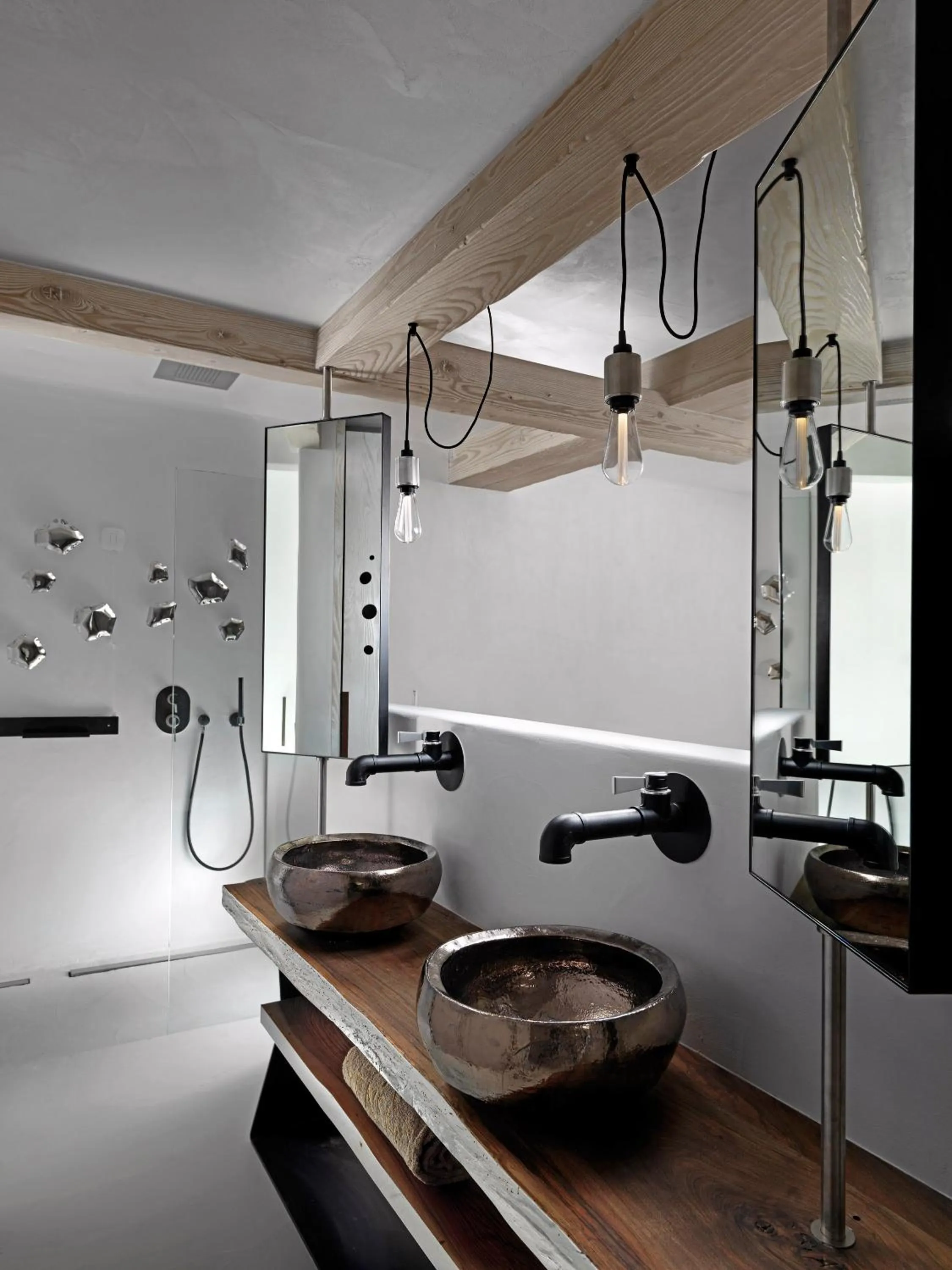 Bathroom in Kove Mykonos - A Myconian Collection Hotel
