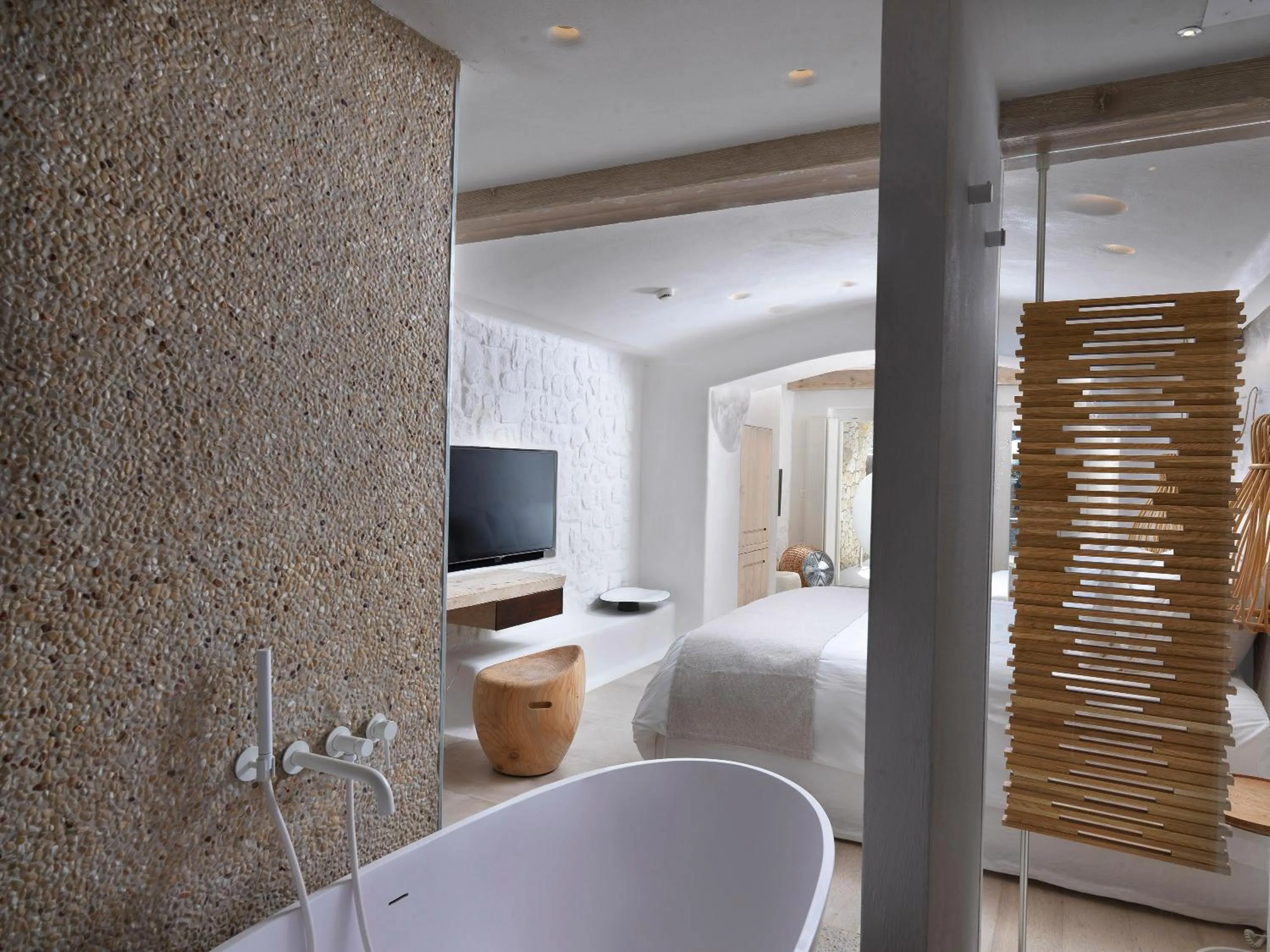 Bath in Kove Mykonos - A Myconian Collection Hotel