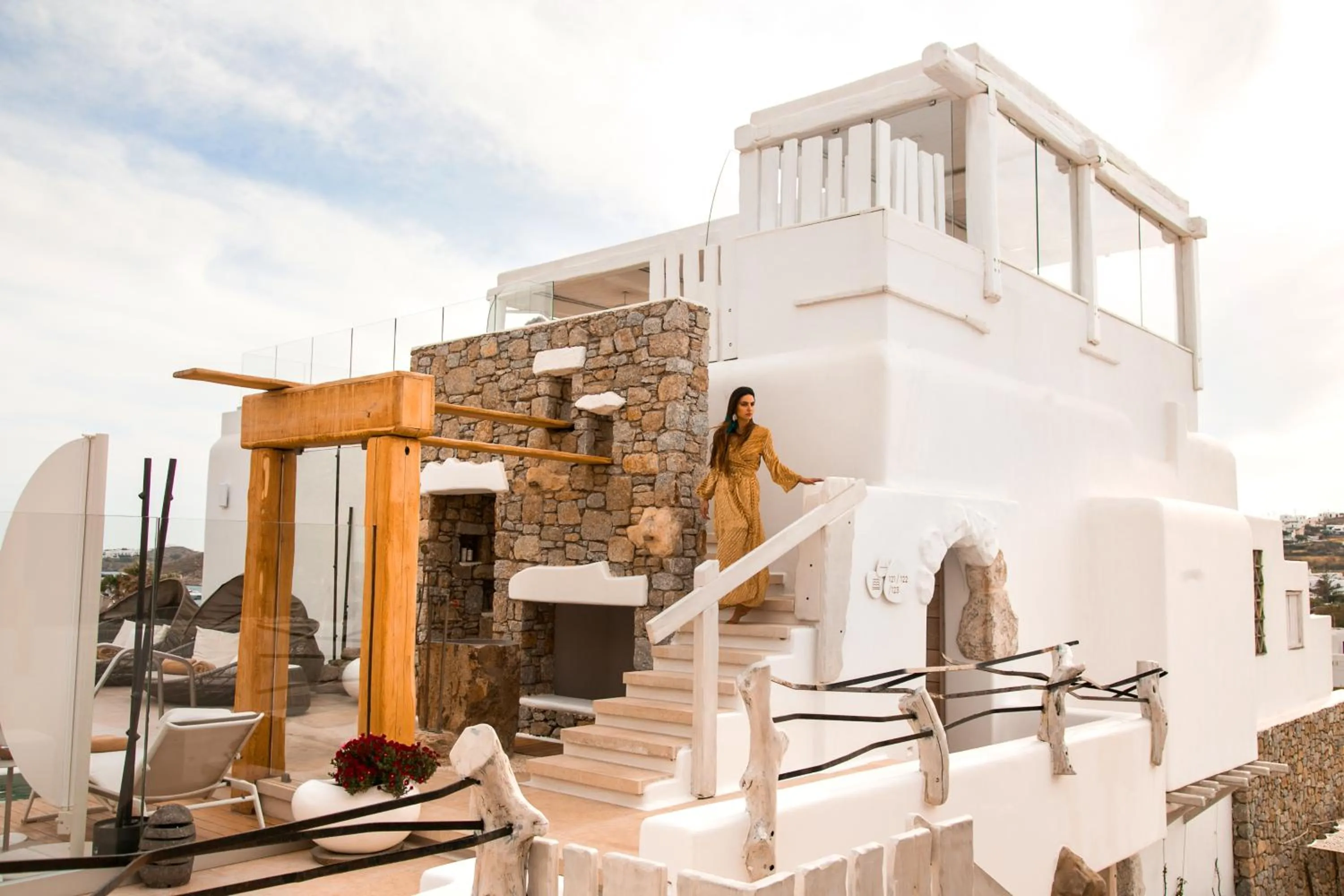 Property building in Kove Mykonos - A Myconian Collection Hotel