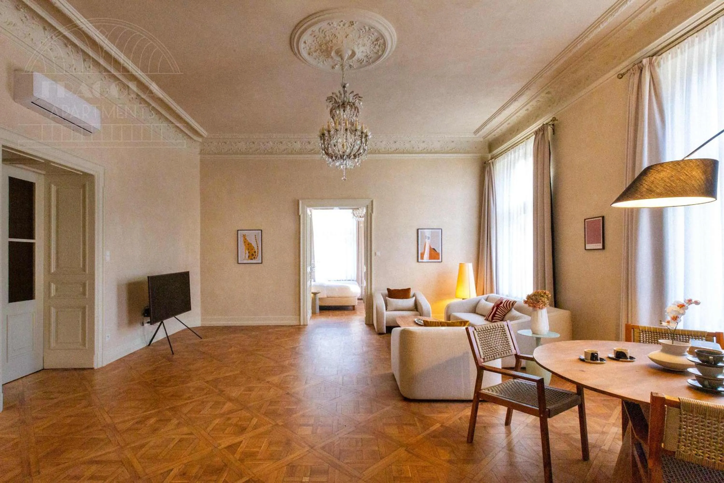 Living room in Fragola Apartments Old Town