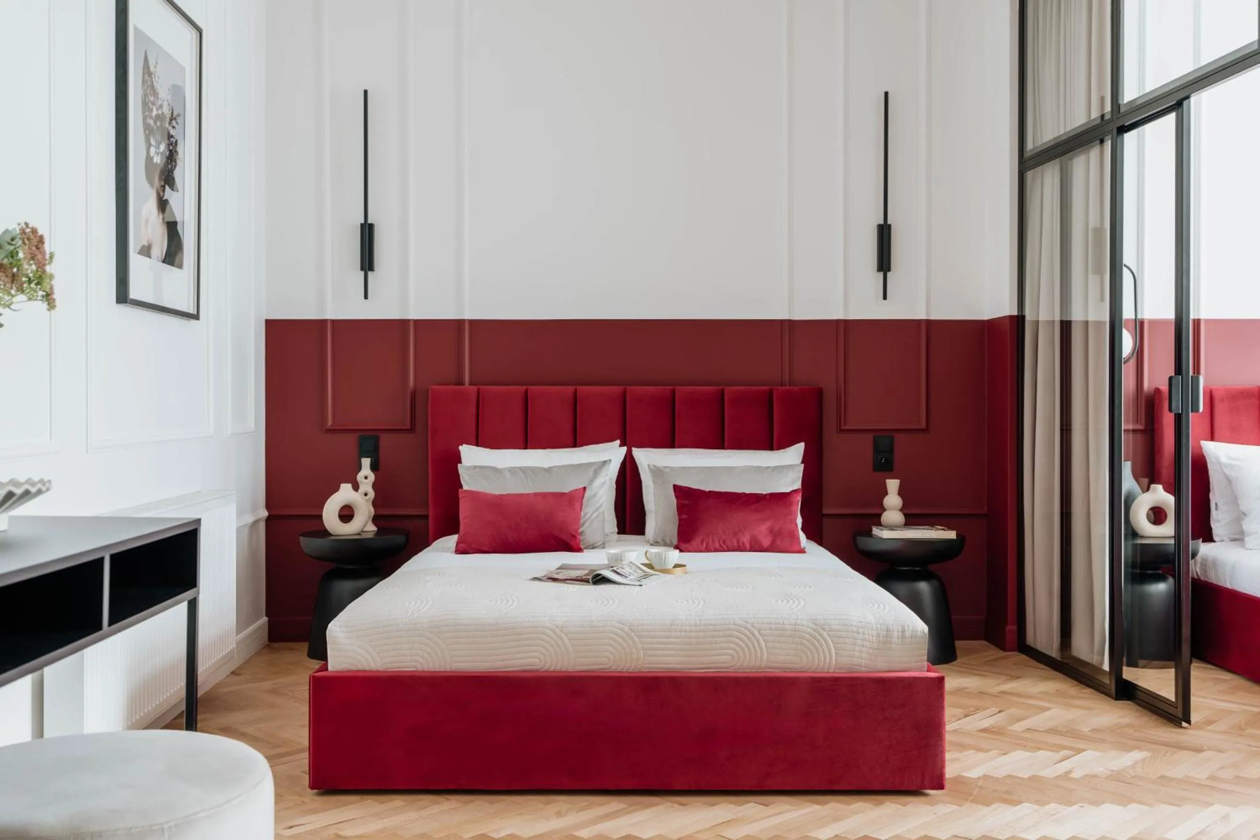 Bedroom, Bed in Fragola Apartments Old Town