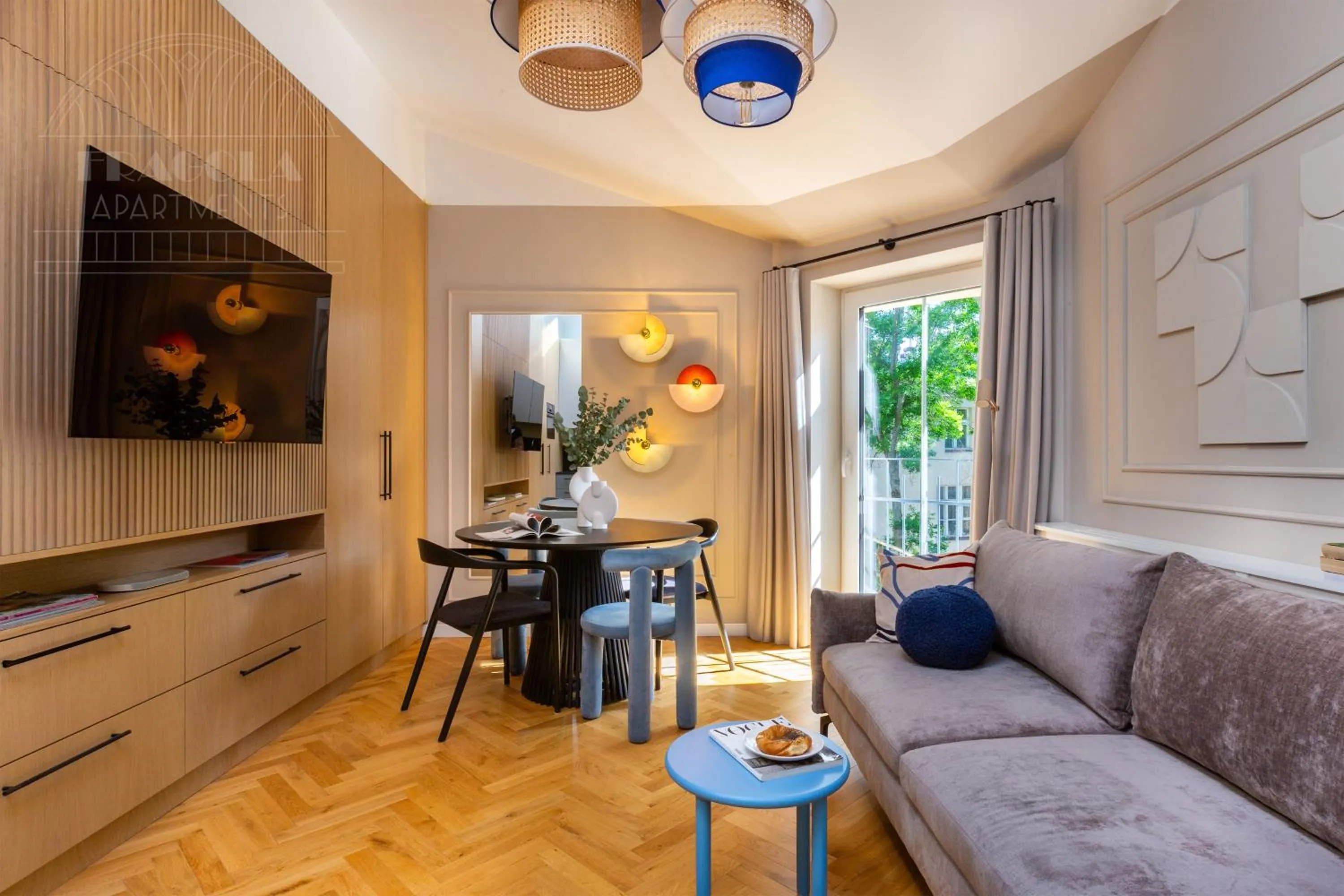 Living room in Fragola Apartments Old Town