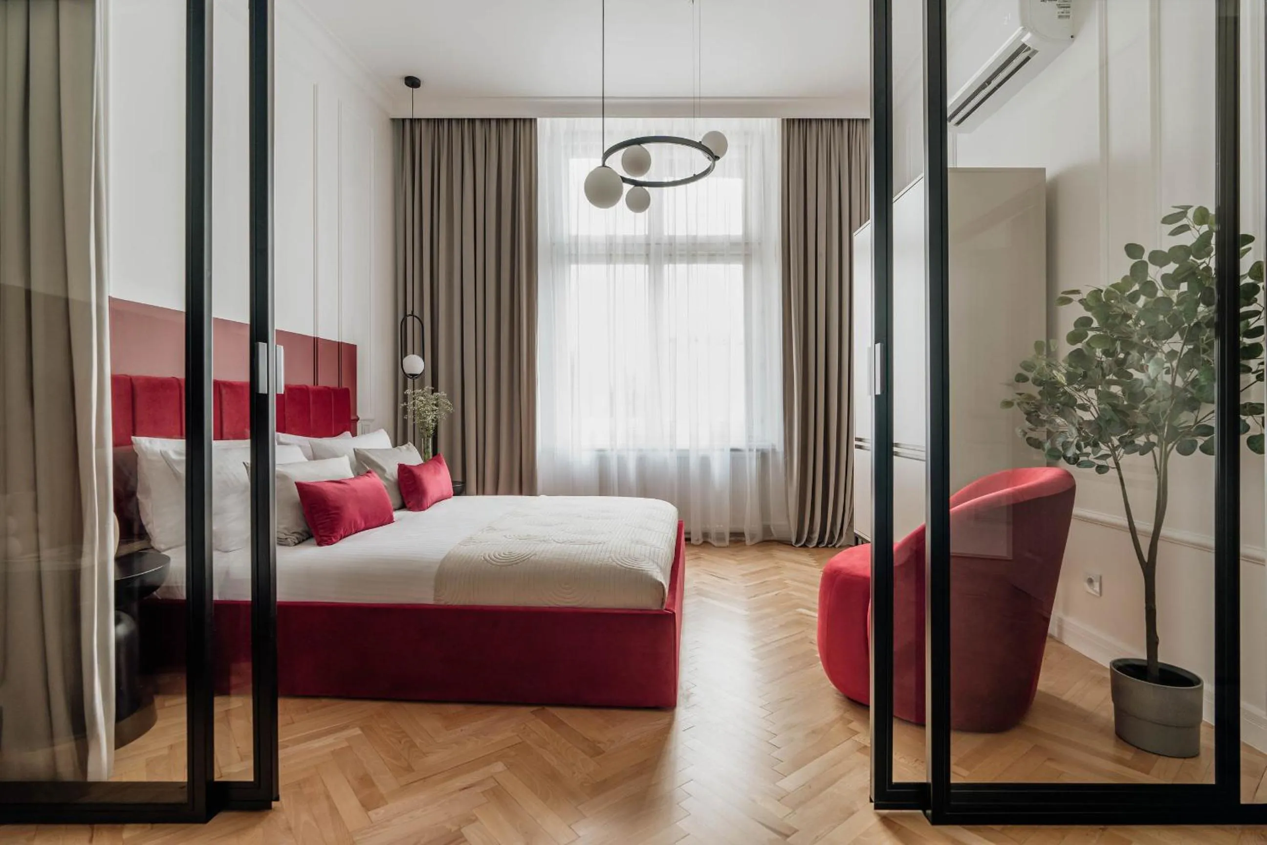 Bedroom, Bed in Fragola Apartments Old Town