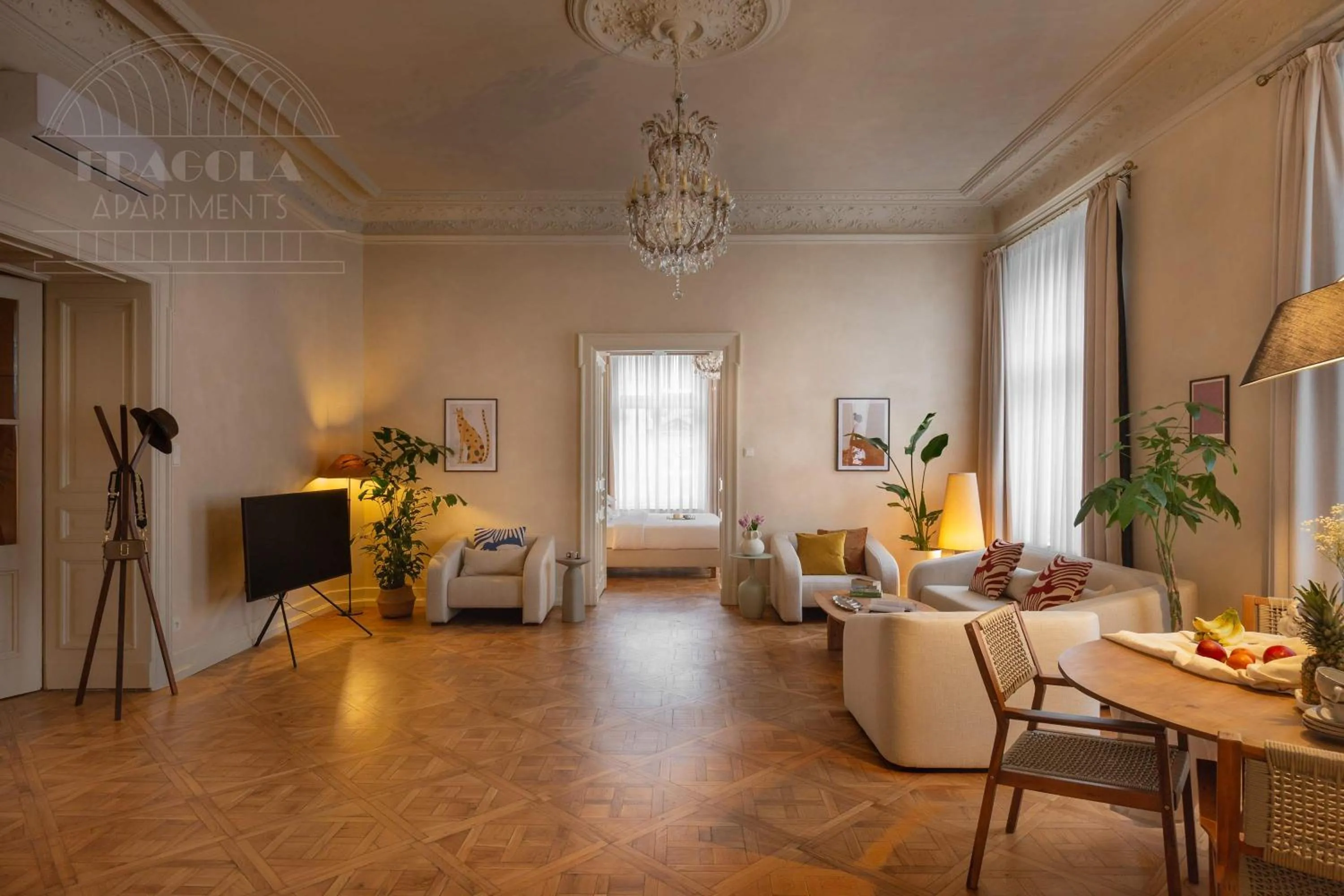 Living room in Fragola Apartments Old Town
