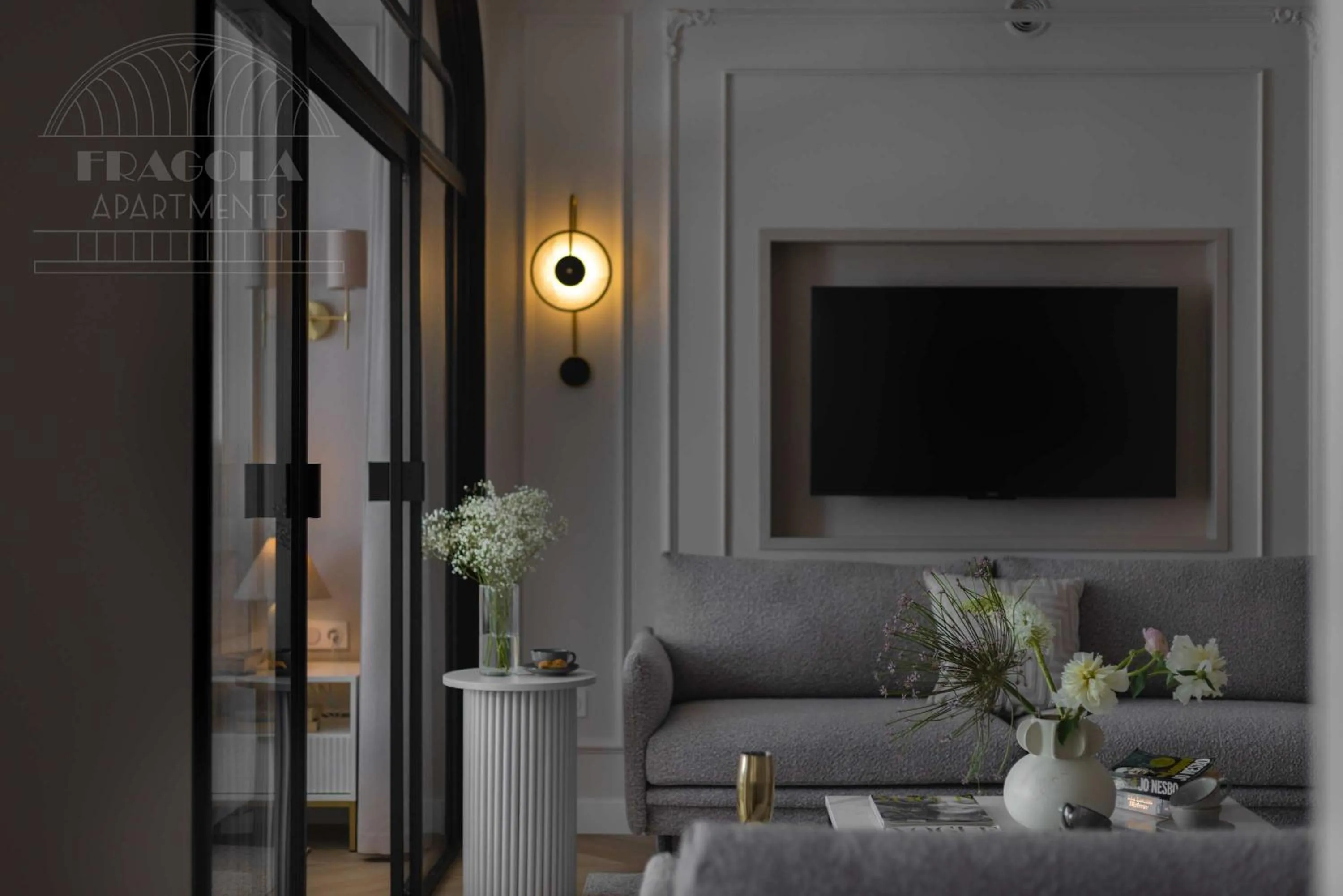 Living room in Fragola Apartments Old Town