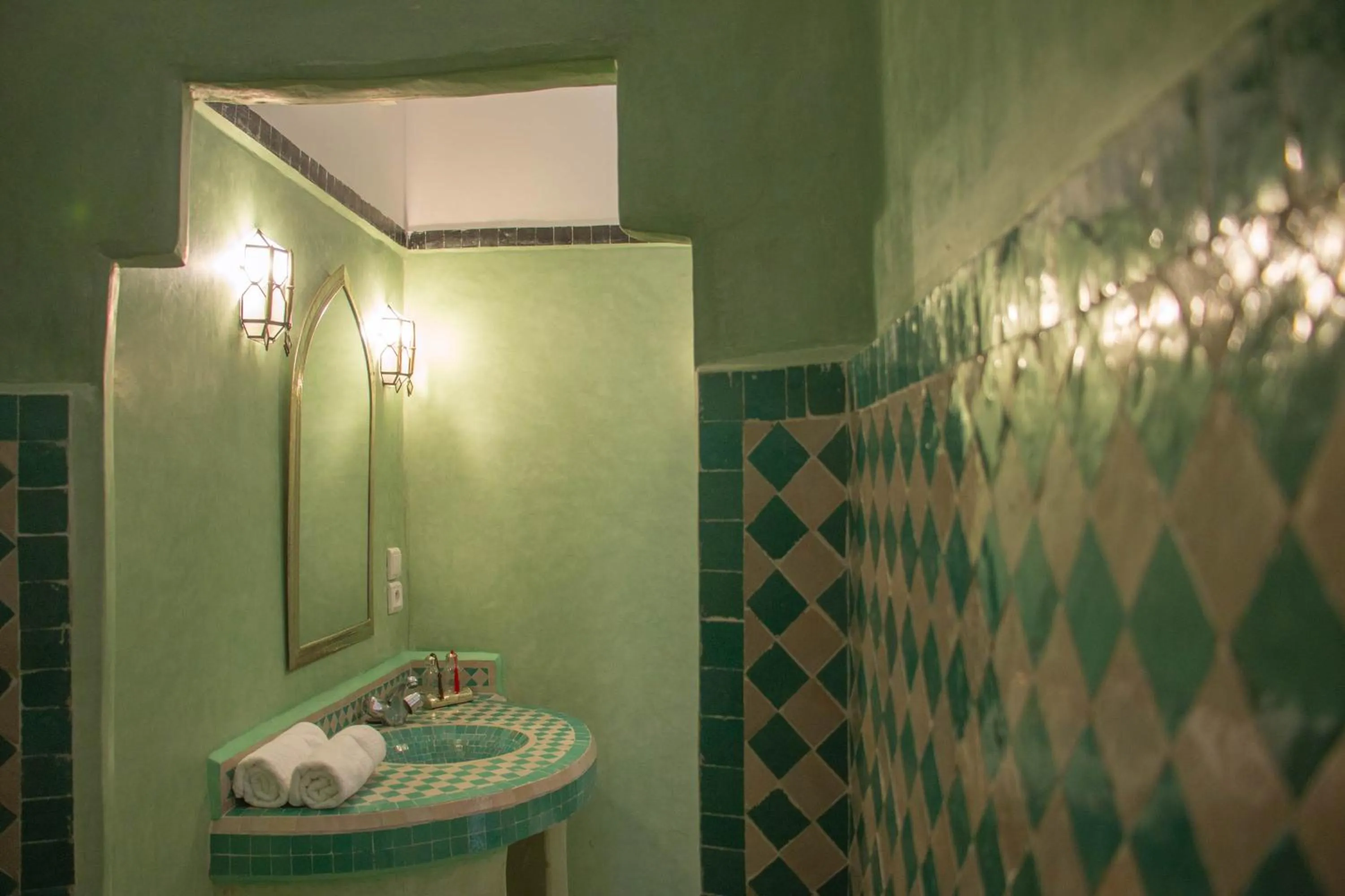 Decorative detail in Riad Lamzia