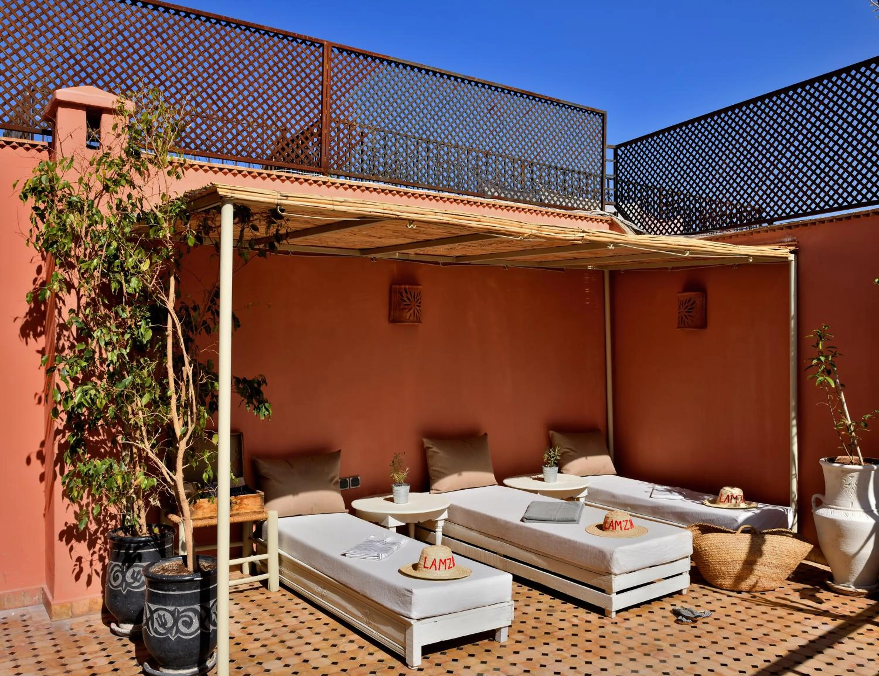 Patio in Riad Lamzia