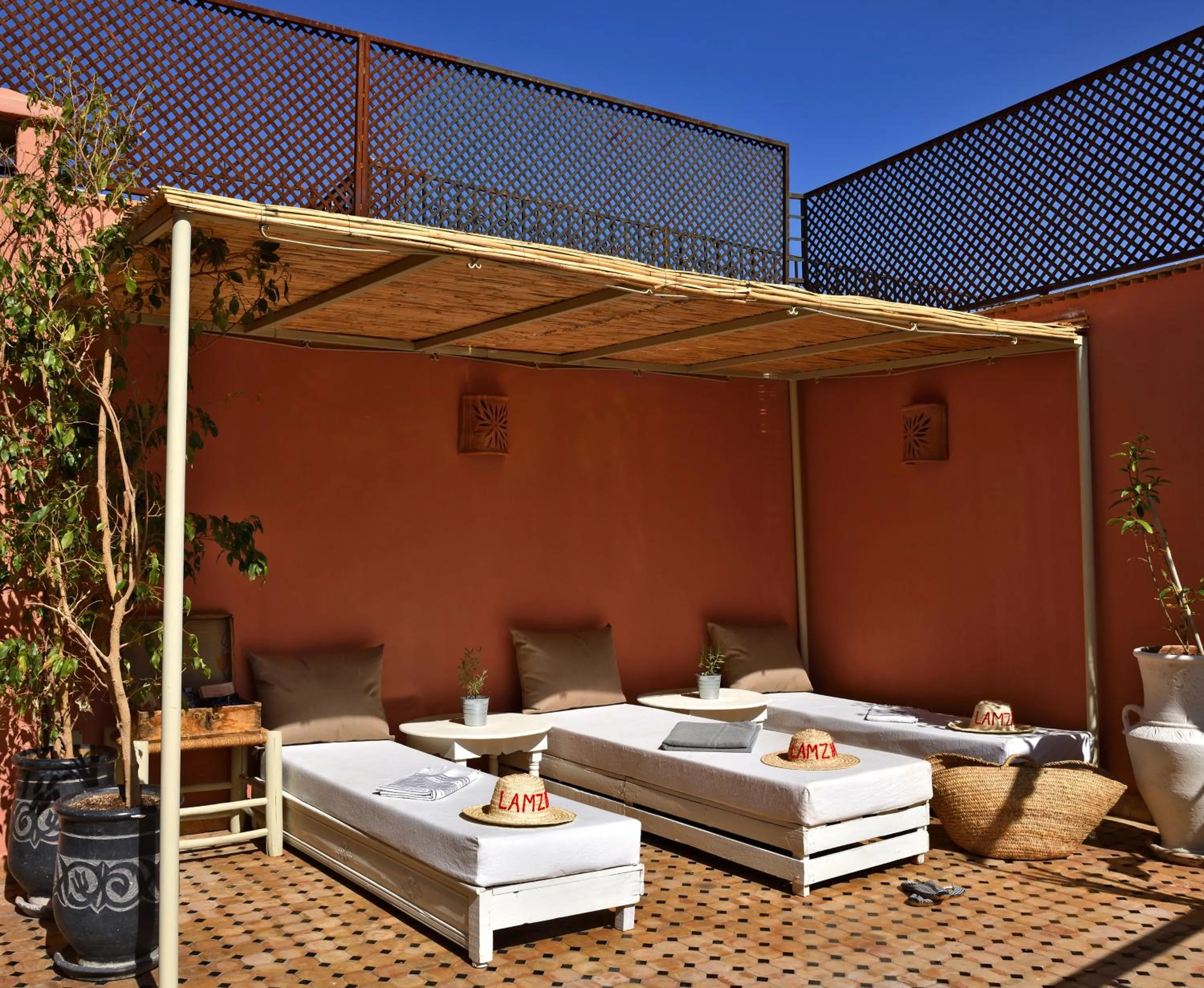 Patio in Riad Lamzia