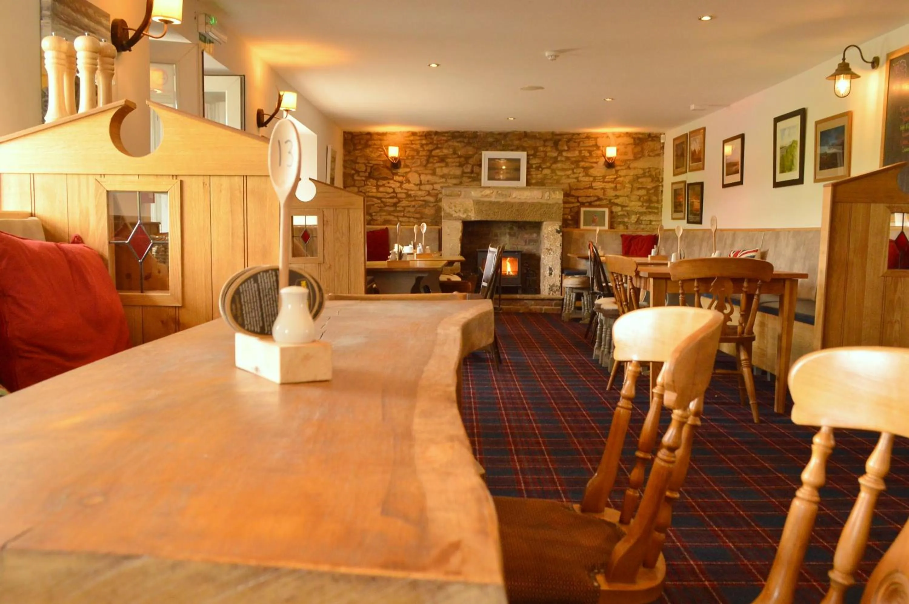 Restaurant/places to eat in The Twice Brewed Inn