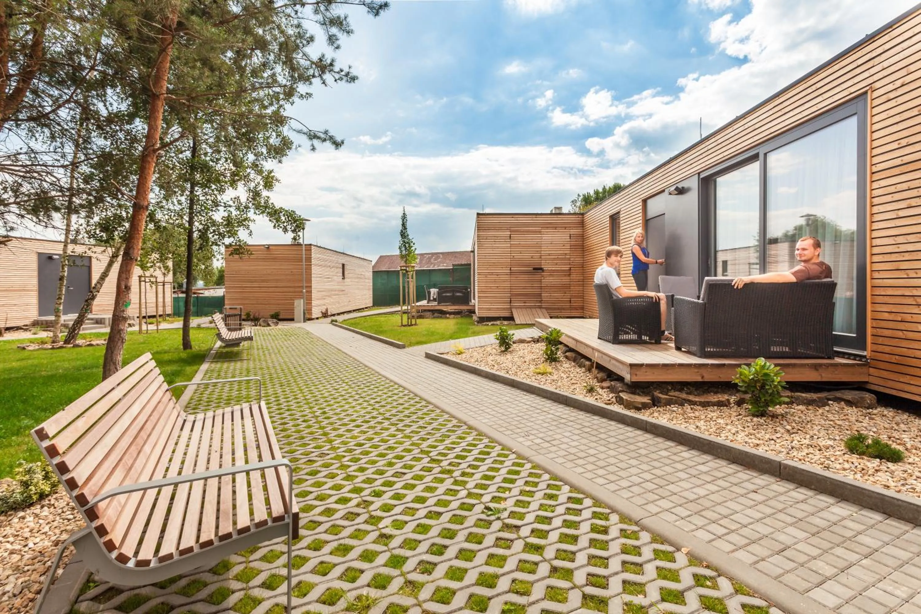 Facade/entrance in Hotel Aqualand Inn