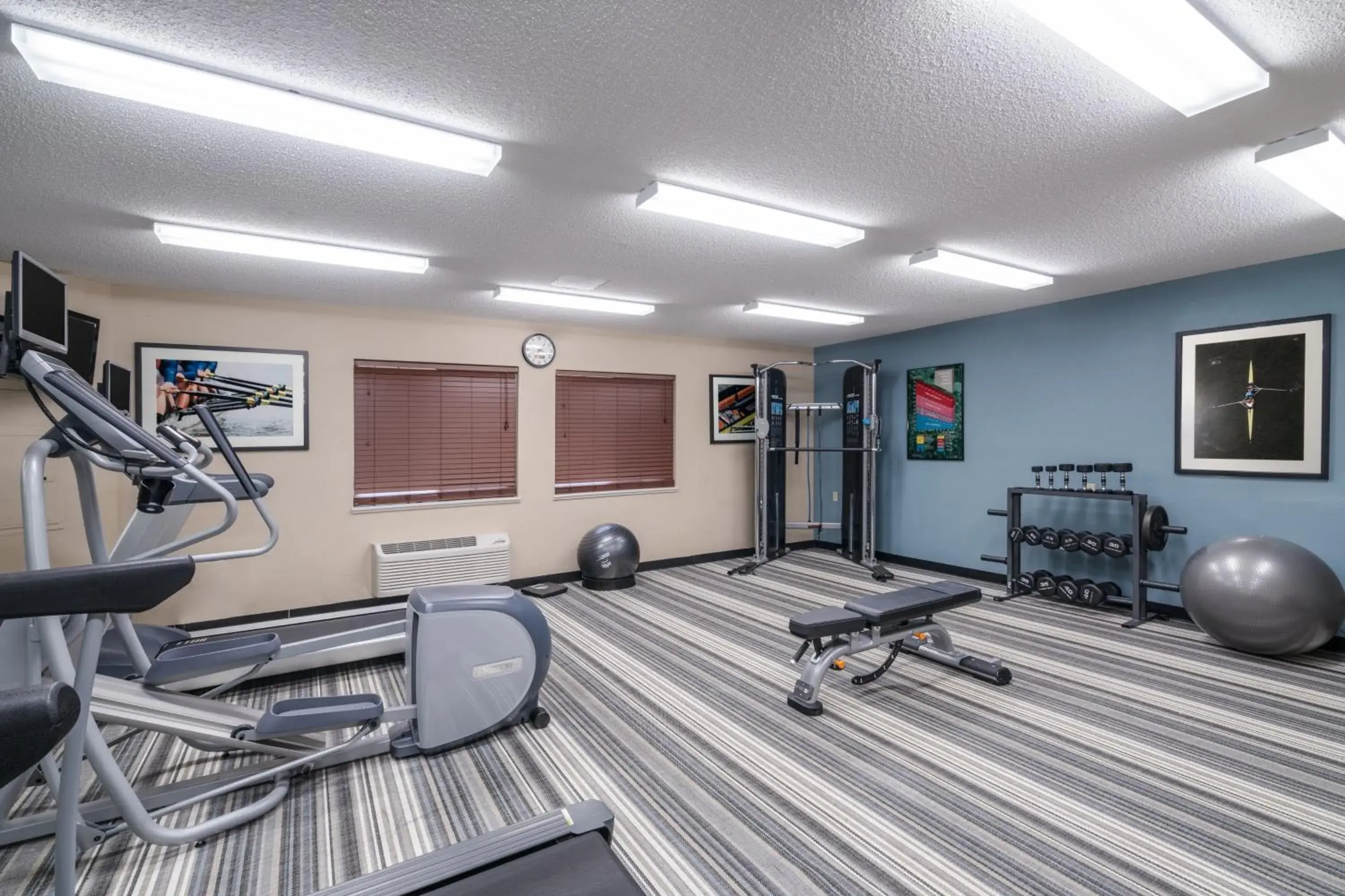 Fitness centre/facilities, Fitness Center/Facilities in Candlewood Suites Hopewell, an IHG Hotel