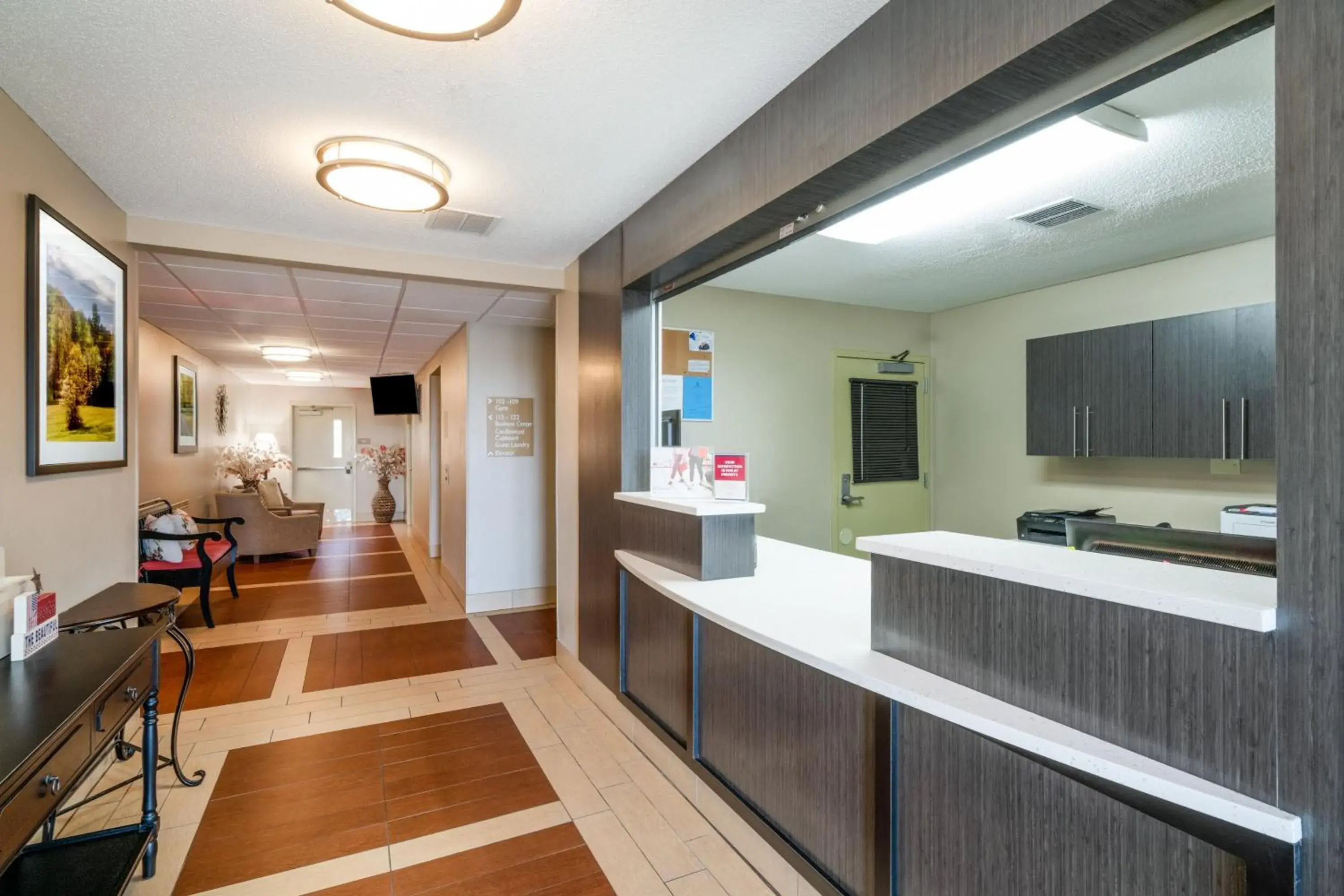 Property building, Lobby/Reception in Candlewood Suites Hopewell, an IHG Hotel