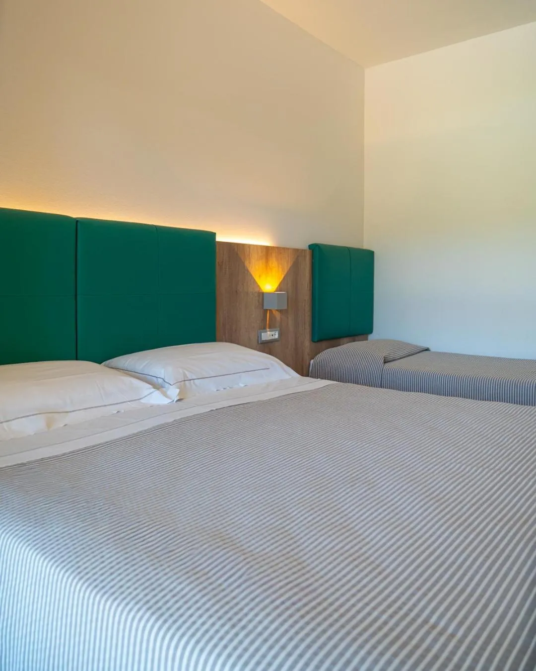 Bed in Hotel San Teodoro