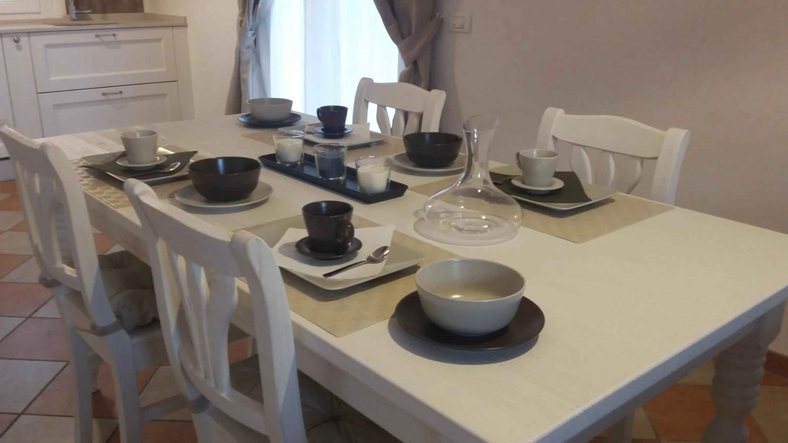 Dining area in Residenza Leon