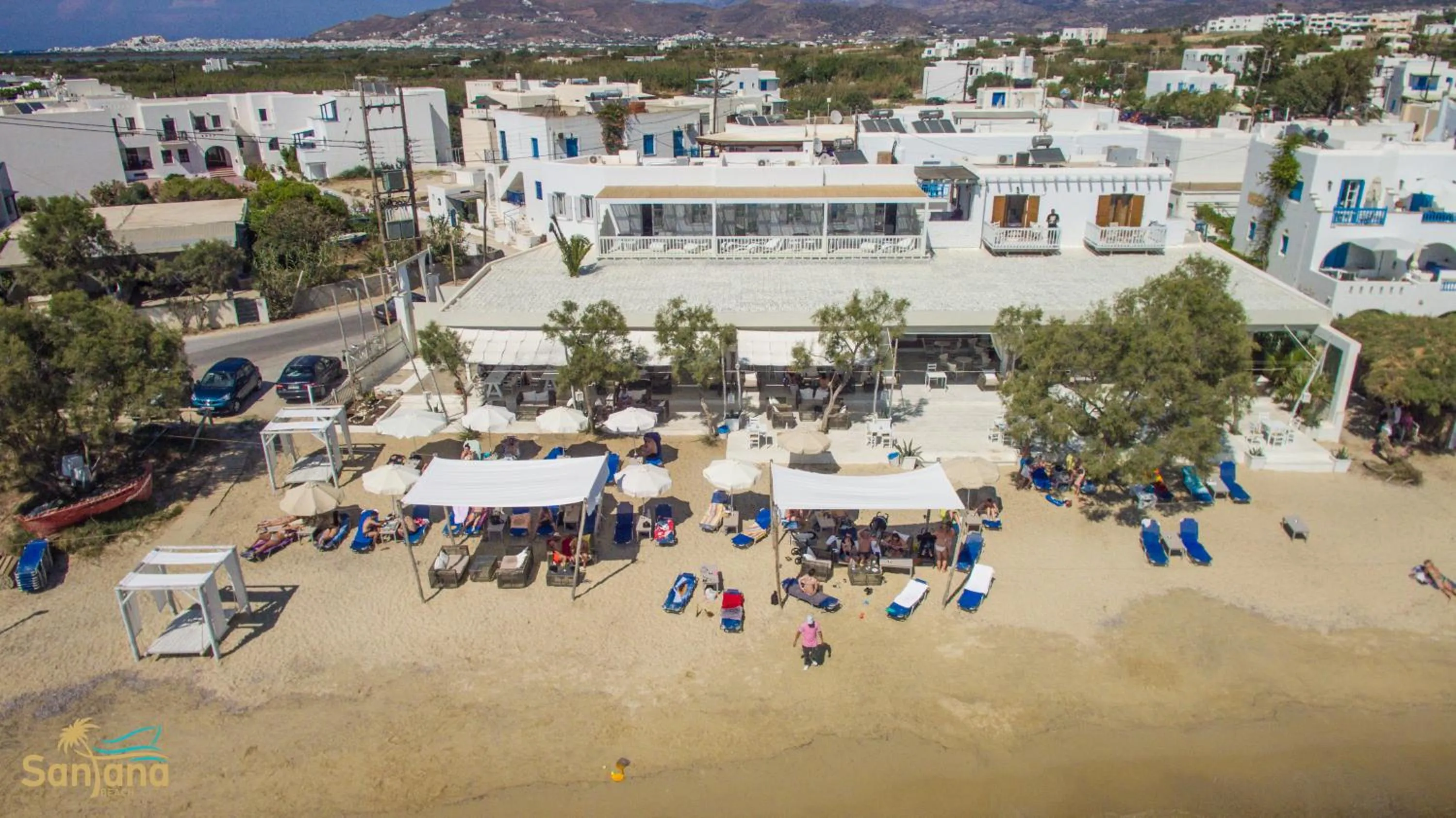 Bird's eye view in Santana Beach