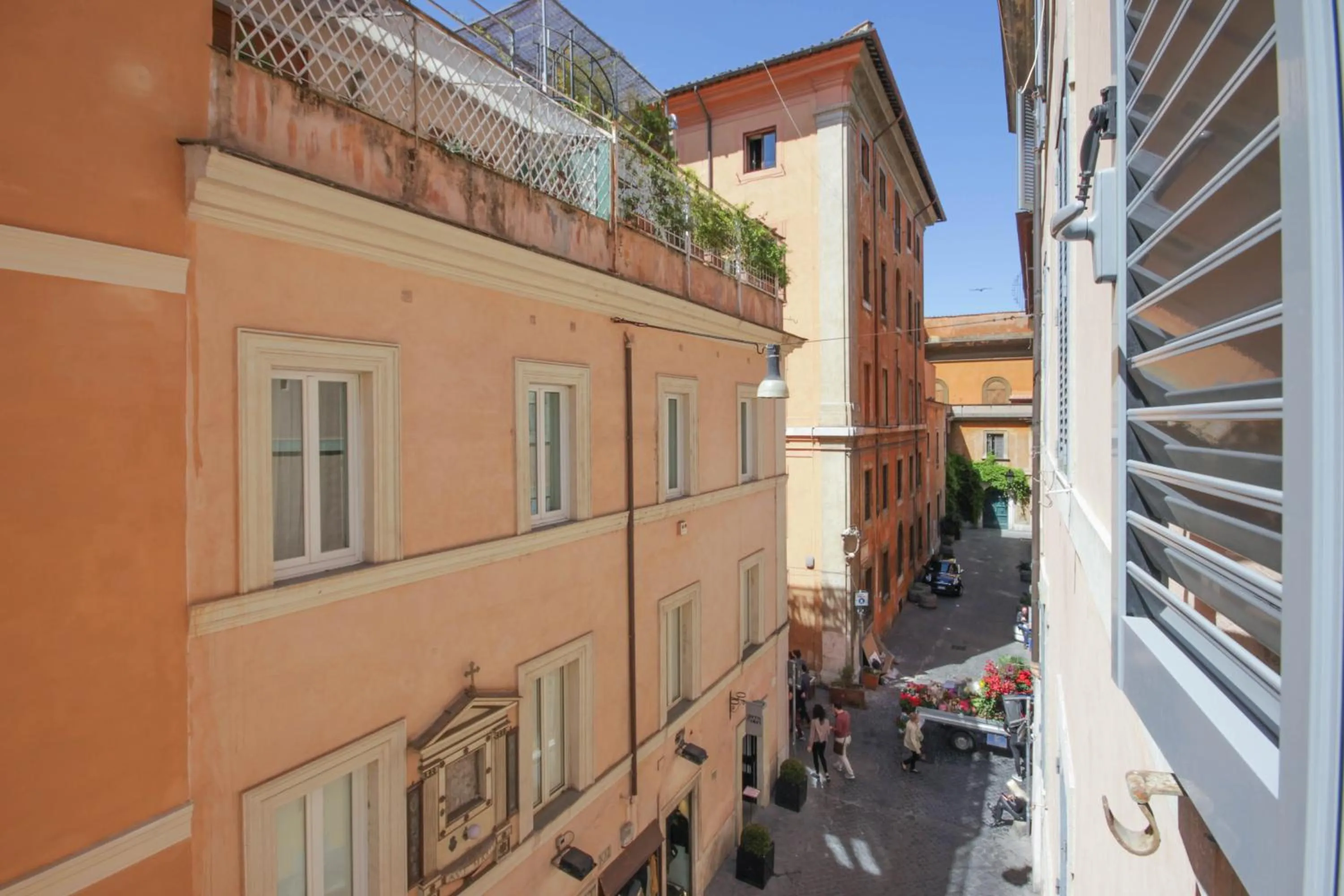 Street view in Living RHome - Condotti Apartment