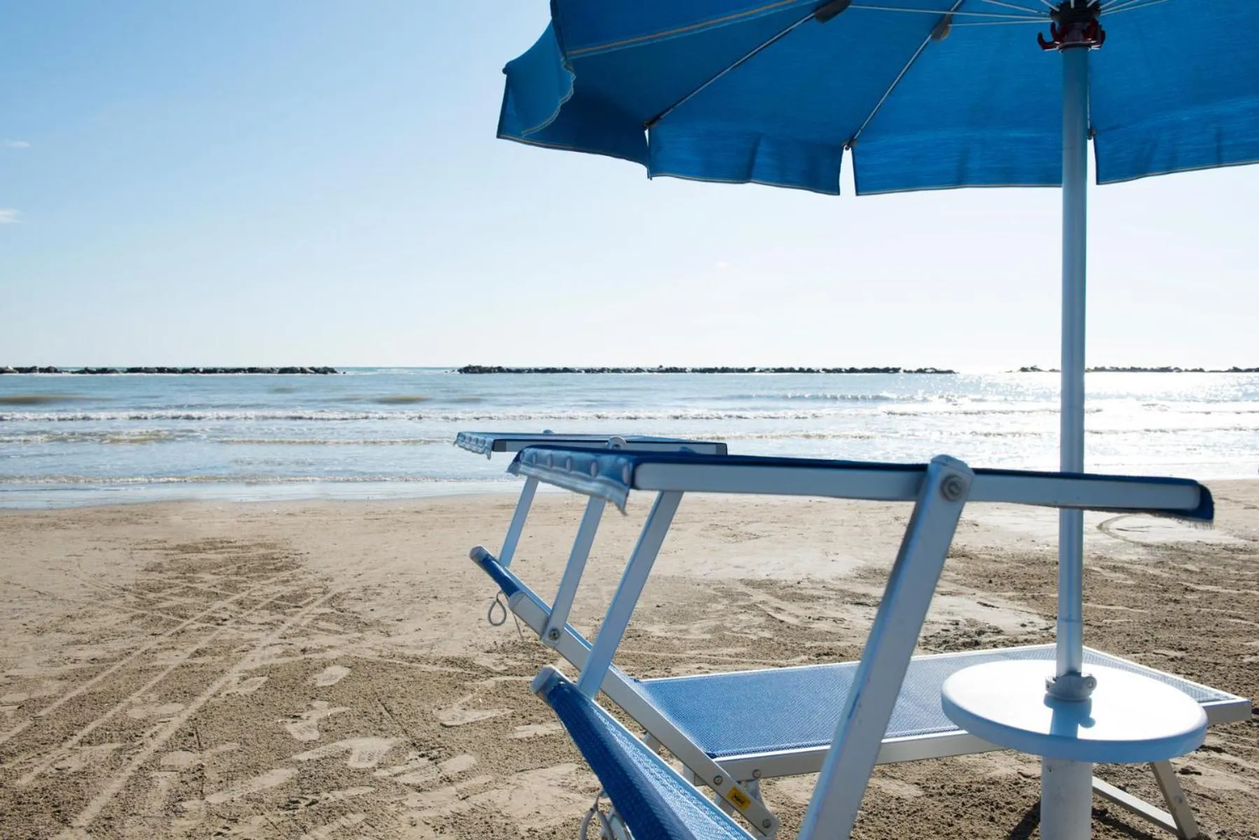 Beach in Hotel Bella Zurigo