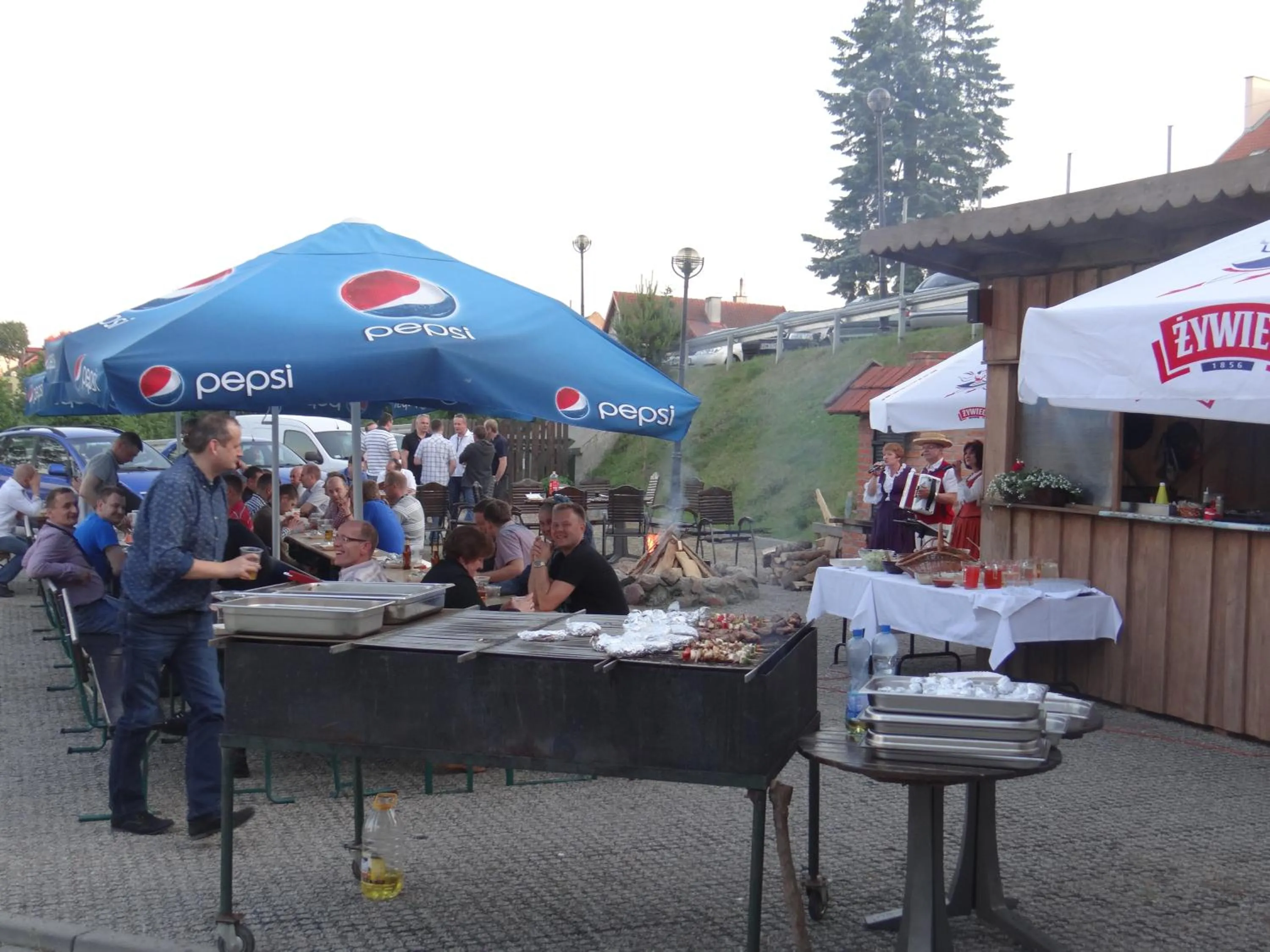 BBQ facilities in Hotel Anek