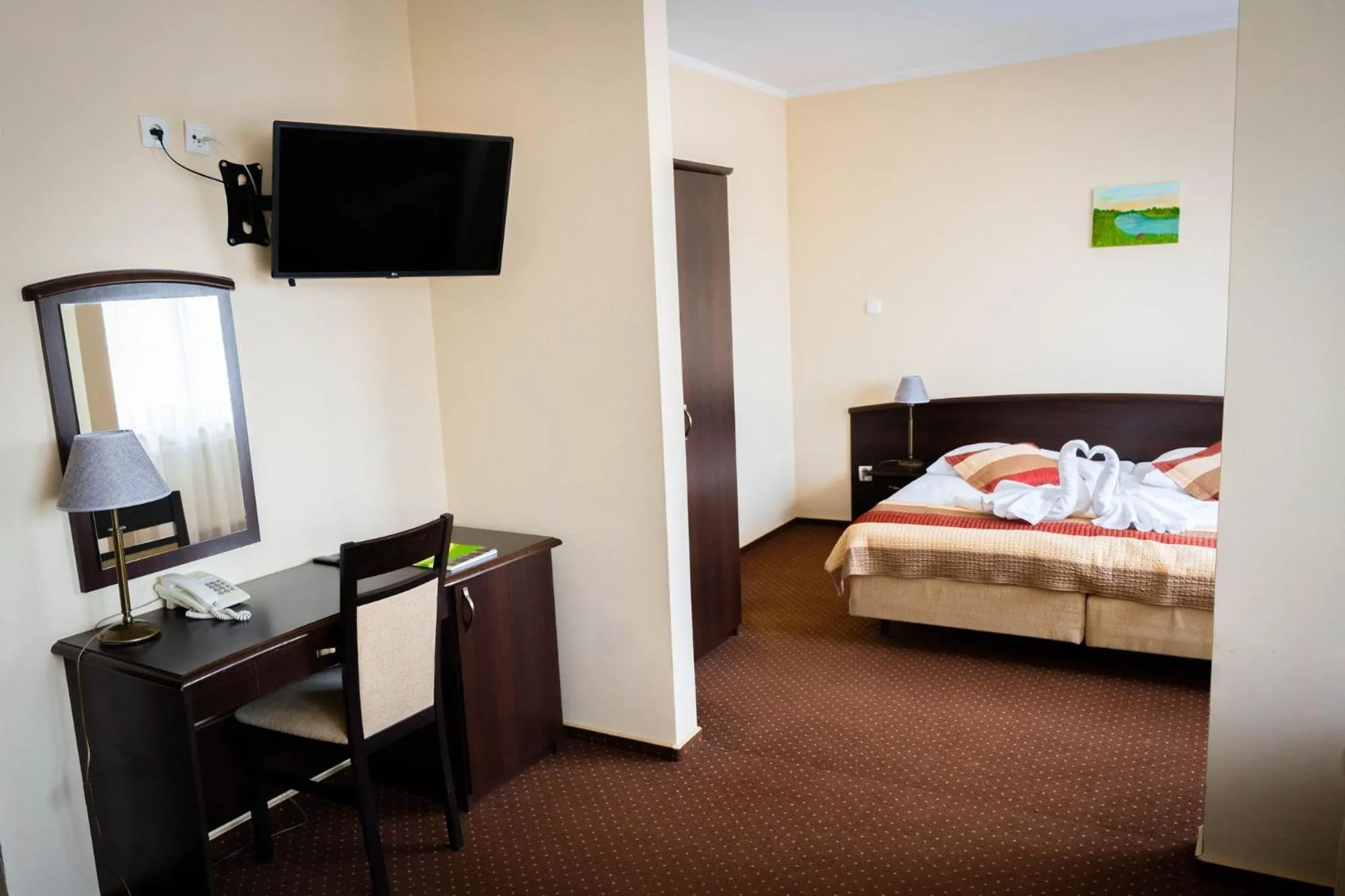 TV and multimedia, Bed in Hotel Anek