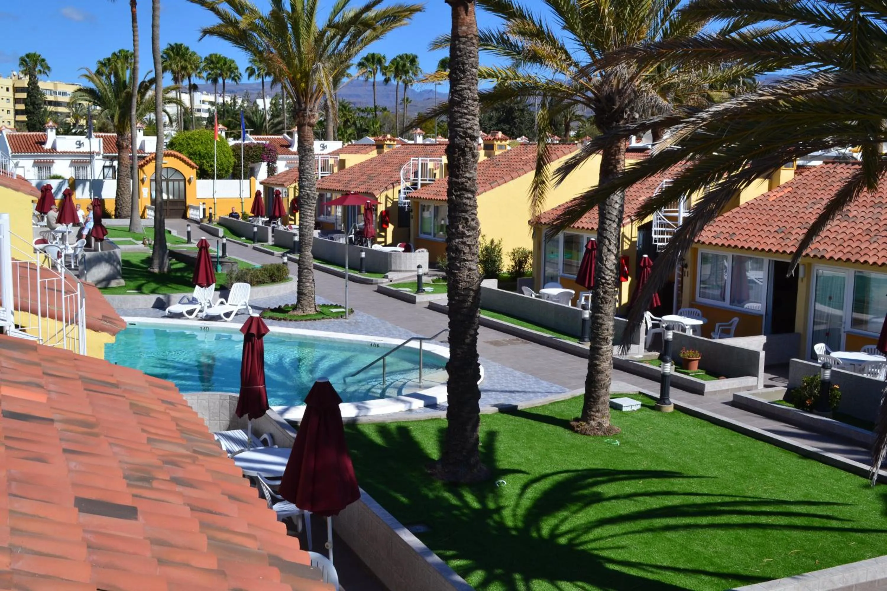 Garden in Bungalows Club Primavera