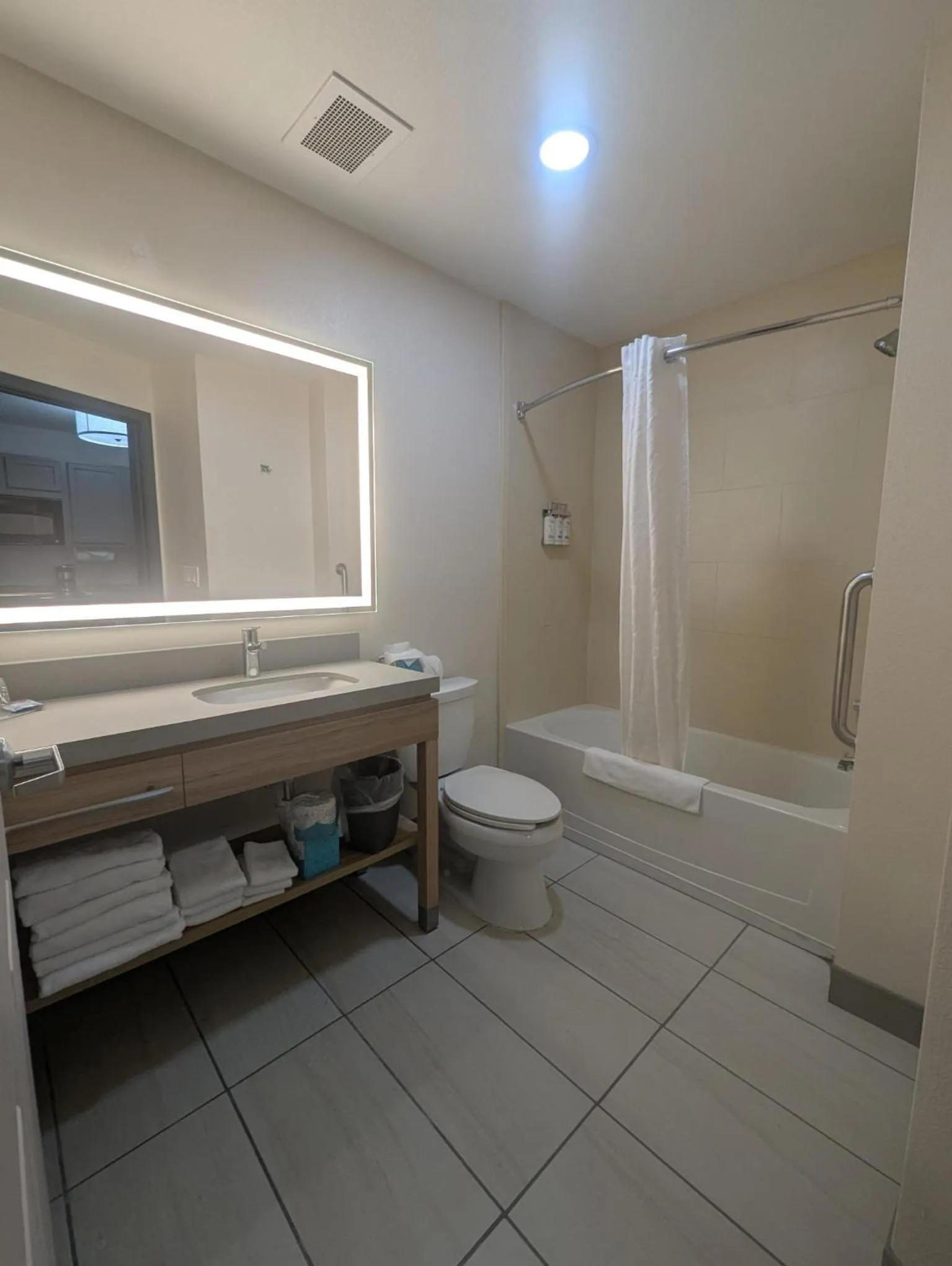 Bathroom in Candlewood Suites Loveland by IHG