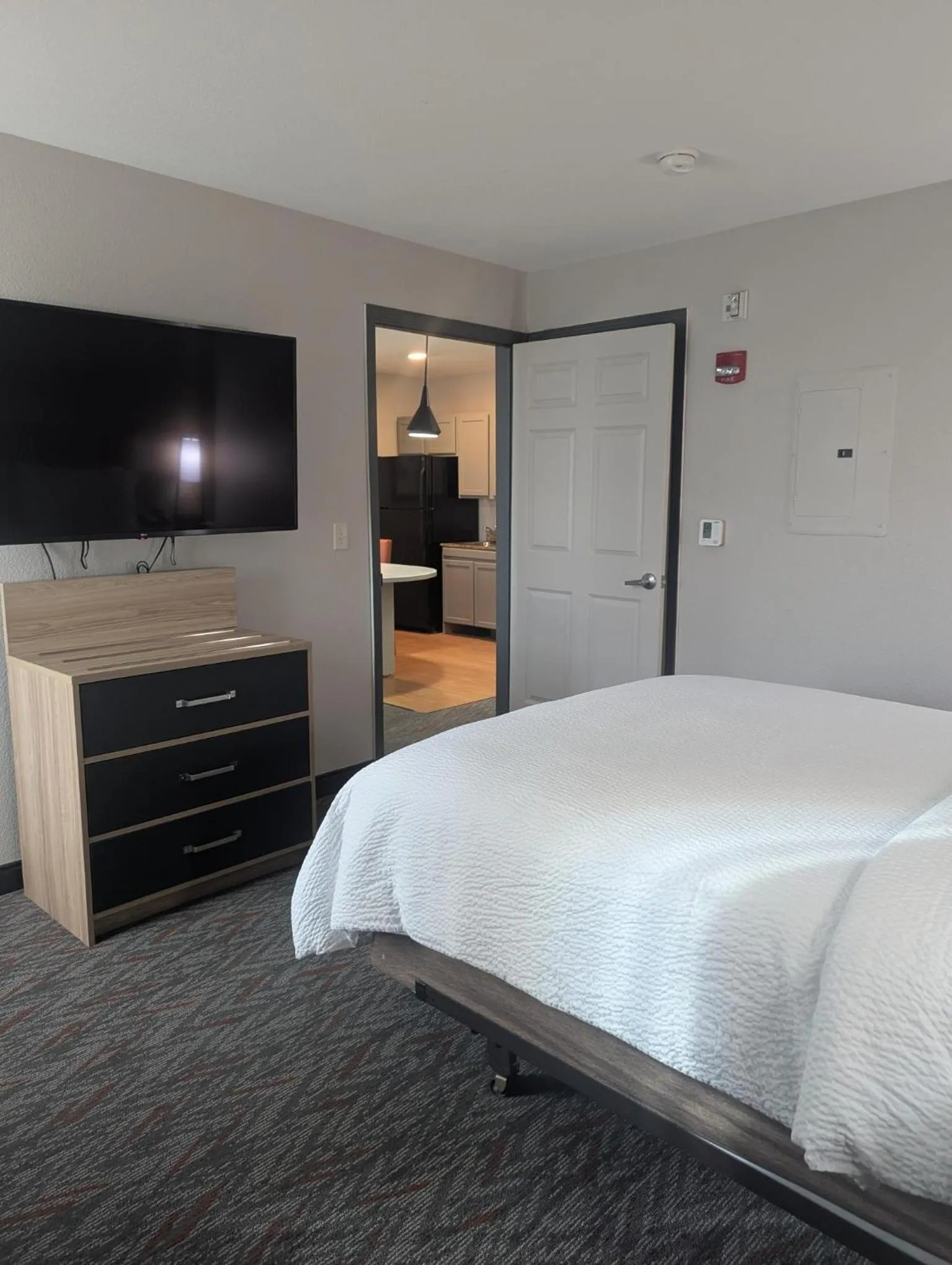 Bed in Candlewood Suites Loveland by IHG
