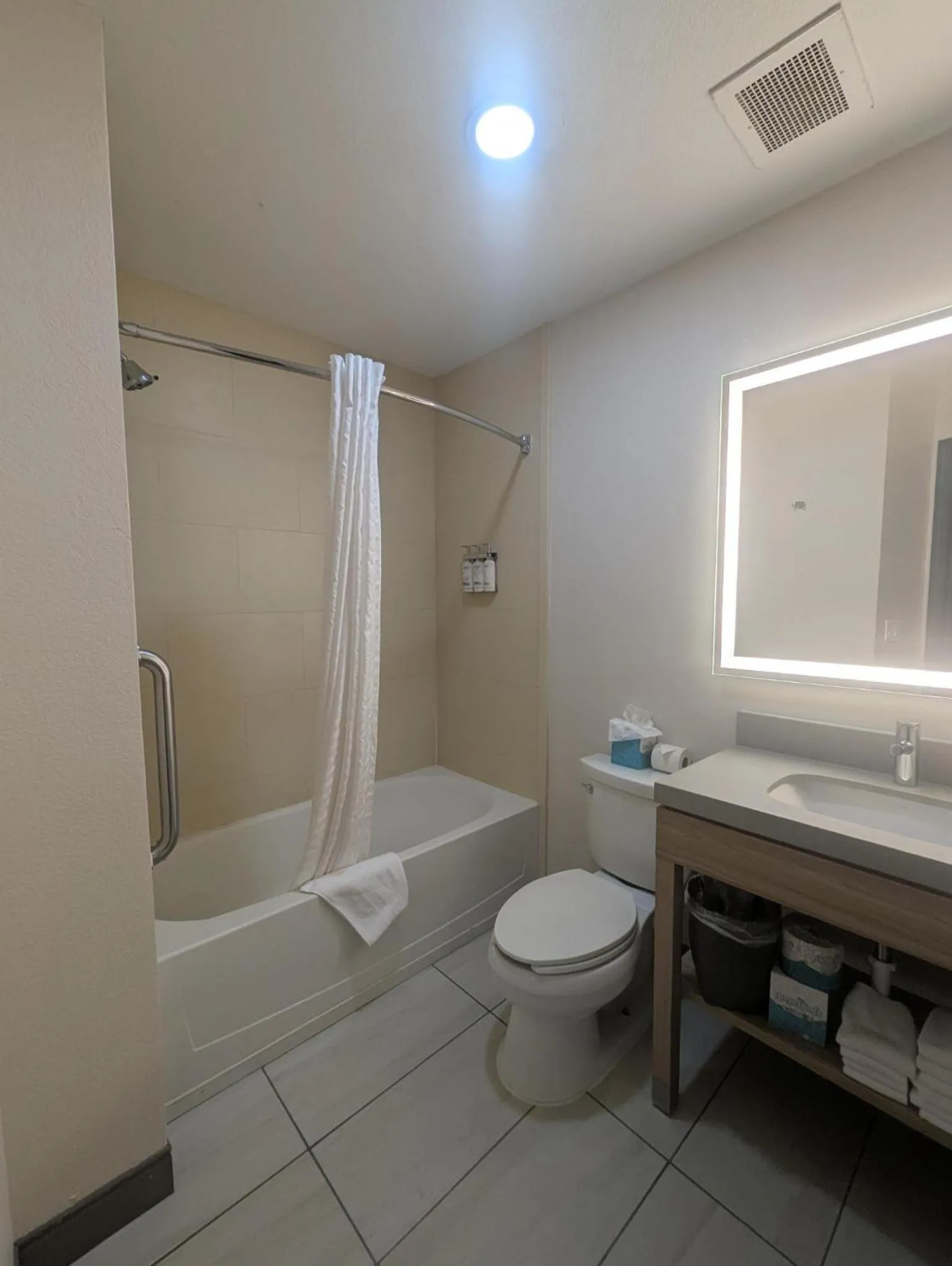 Shower in Candlewood Suites Loveland by IHG