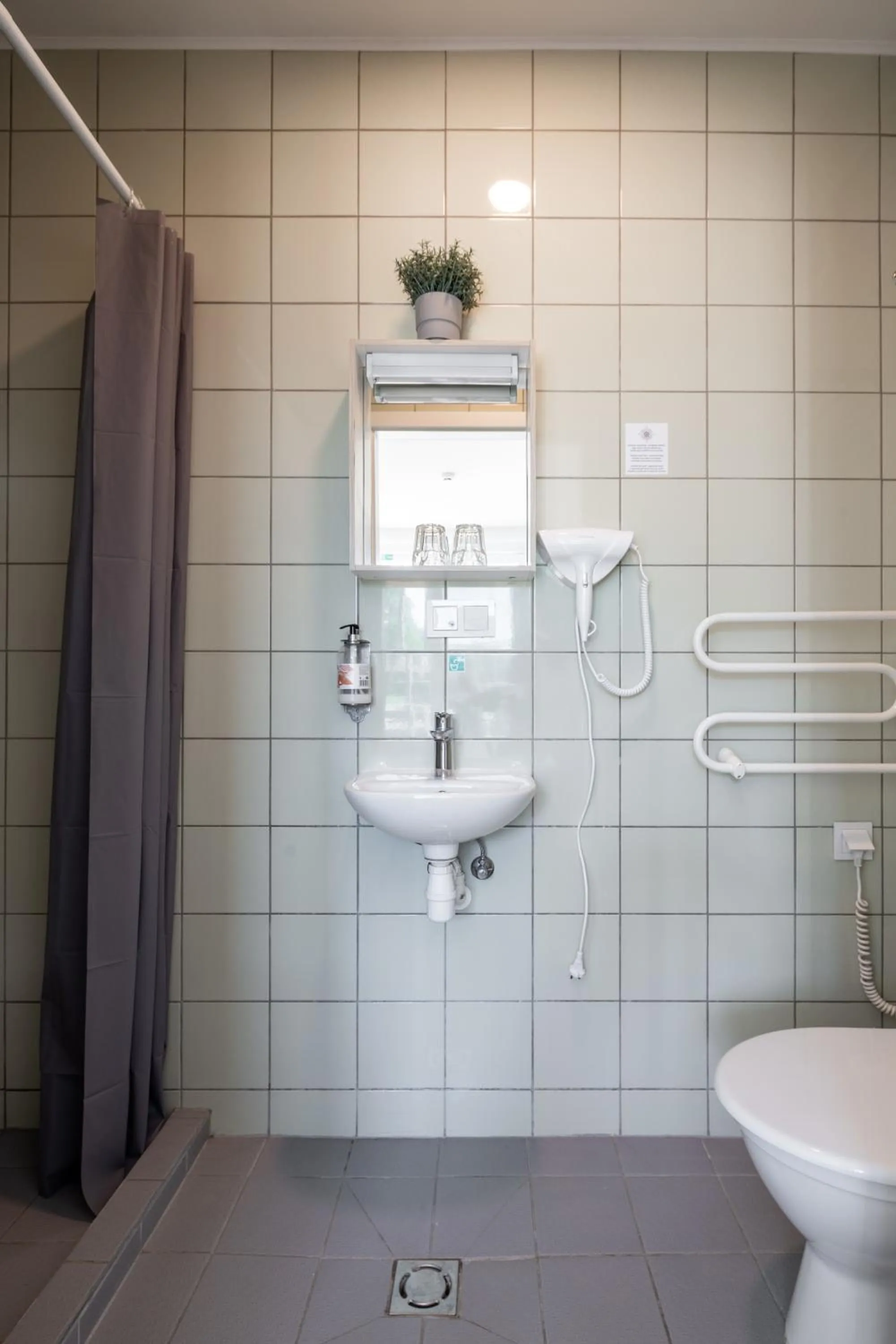 Shower in Smiltynės Jachtklubas