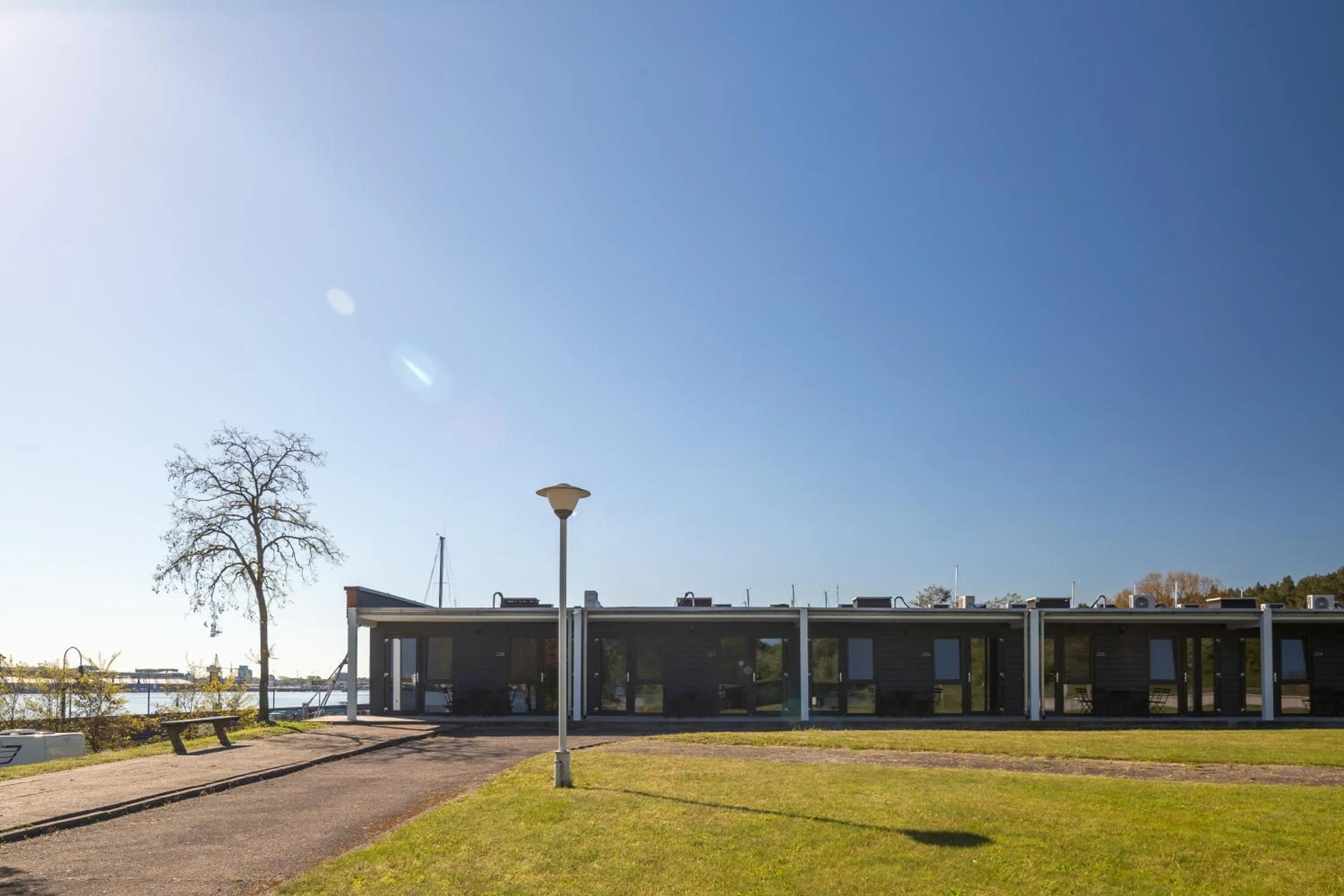 Property building in Smiltynės Jachtklubas