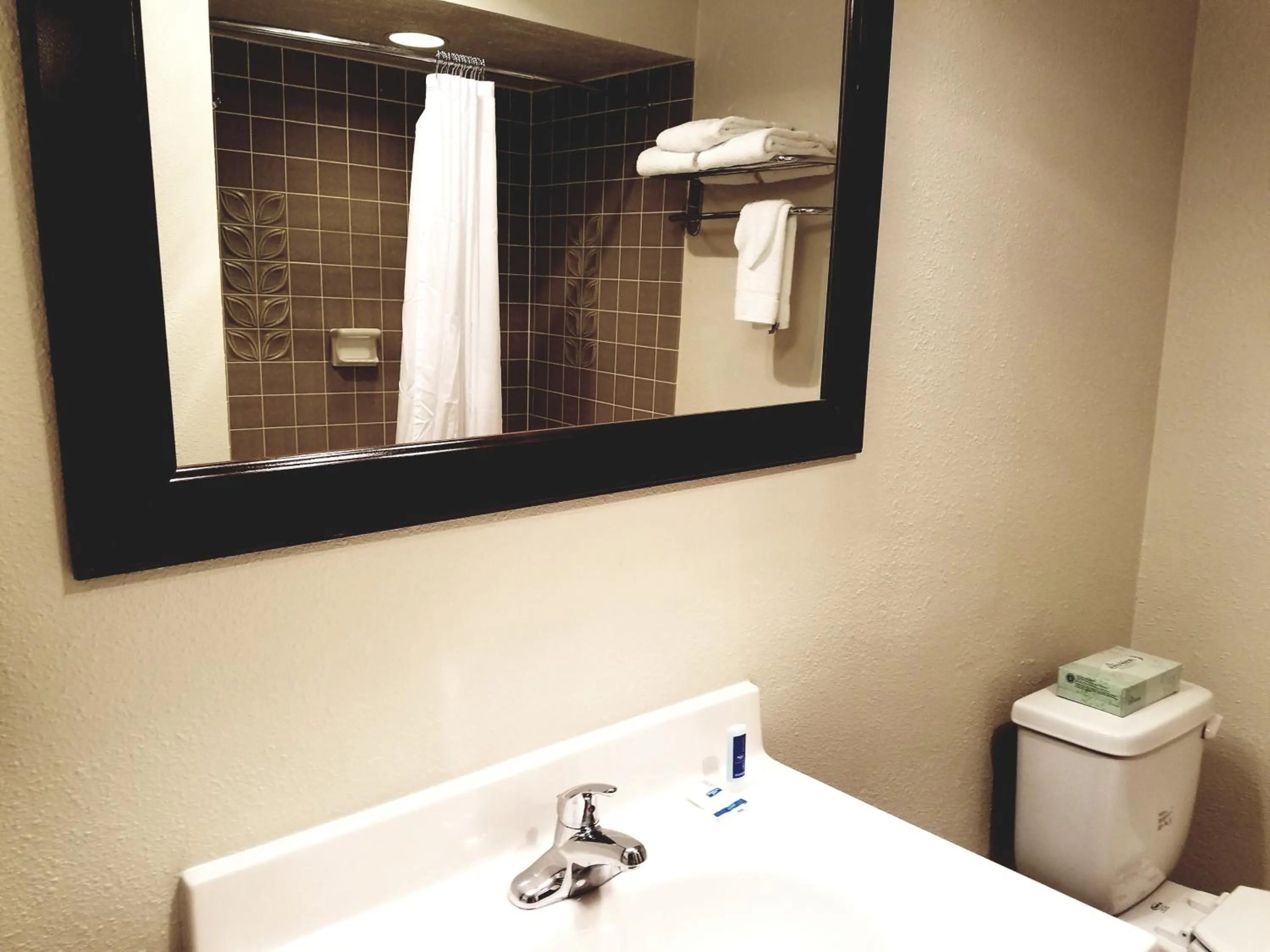 Bathroom in Rodeway Inn & Suites Portland - Jantzen Beach
